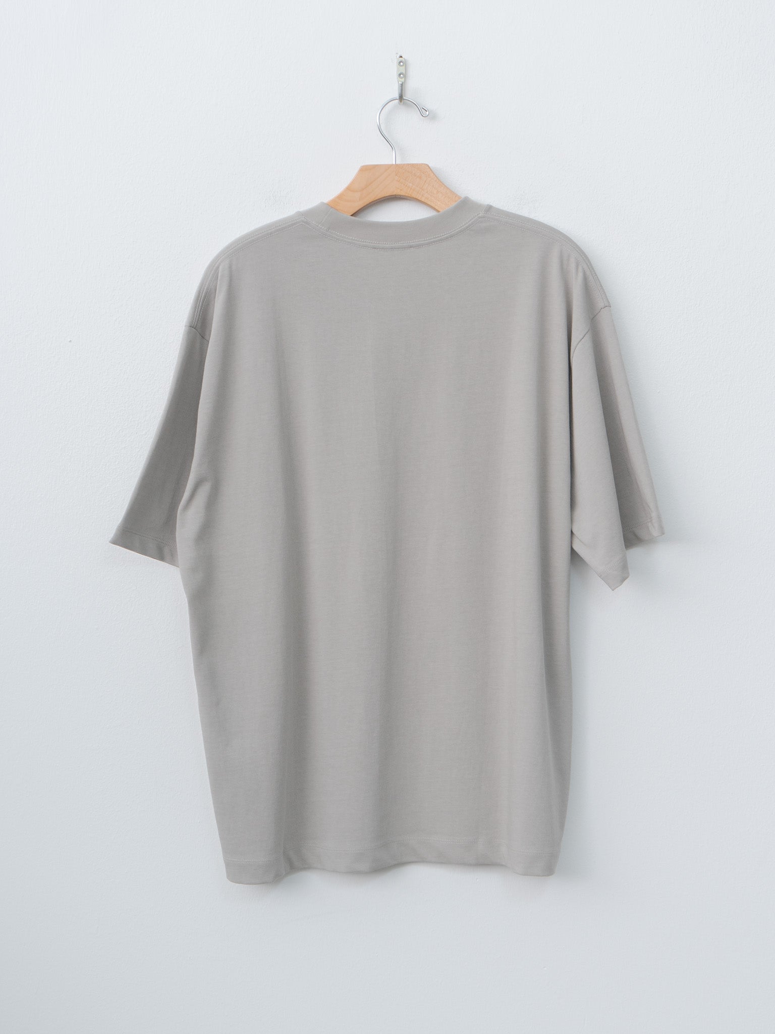 Namu Shop - Aton Fresca Plate Loose Fit T-Shirt - Gray