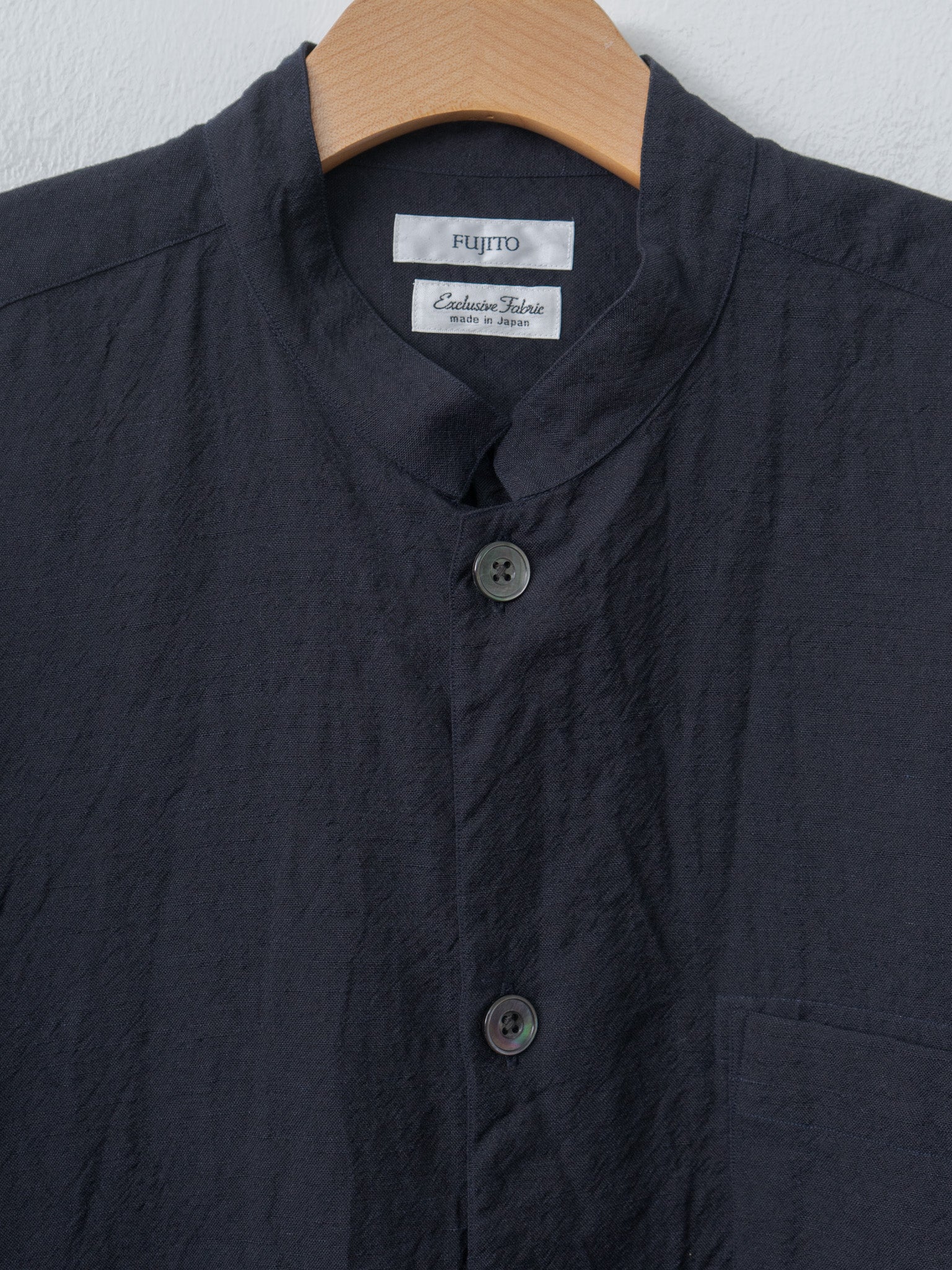 Namu Shop - Fujito Shirt Coat - Dark Navy