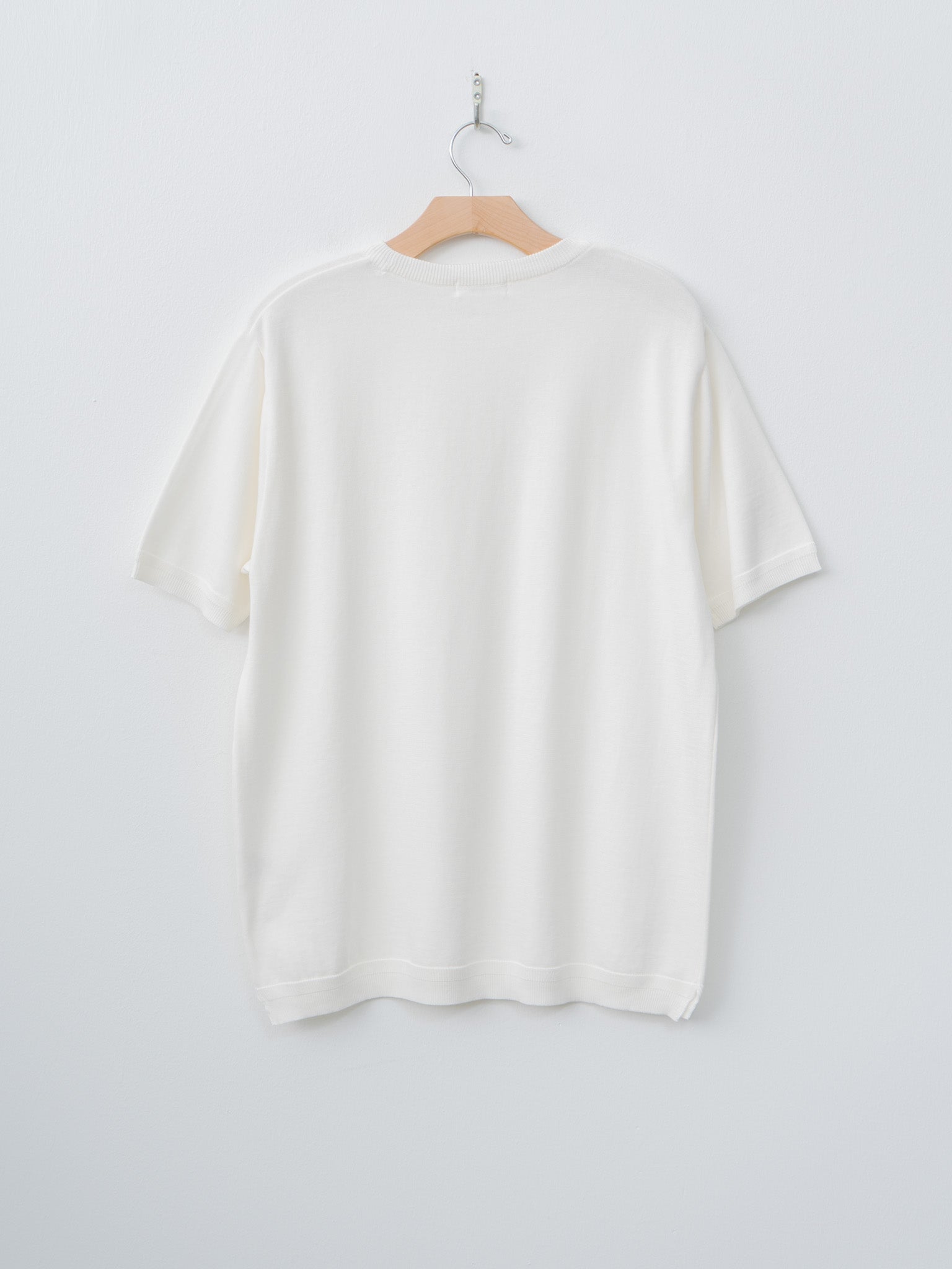 Namu Shop - Fujito C/N Knit T-Shirt - White