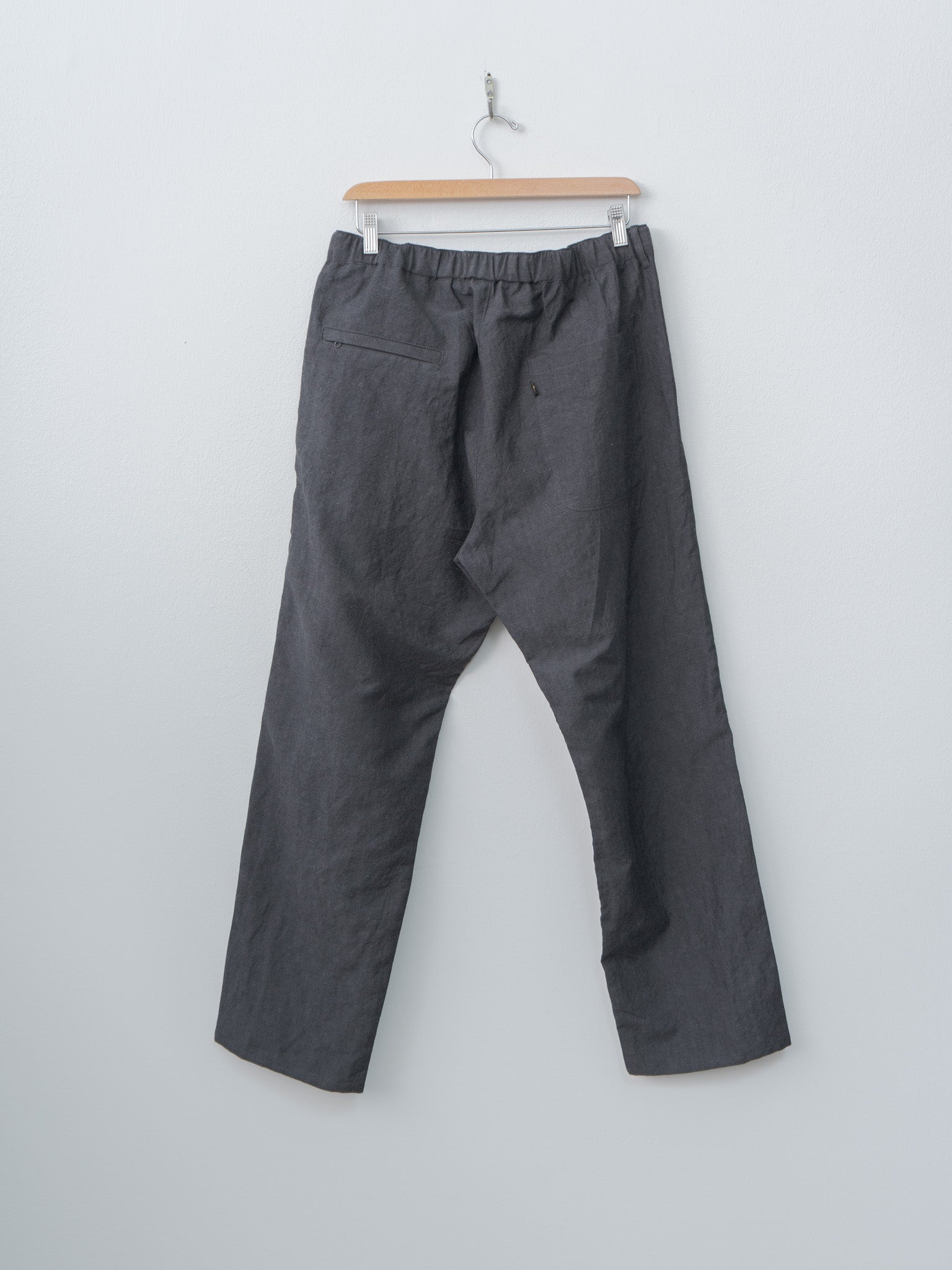 Namu Shop - Fujito N.O.Un Beltless Pants - Charcoal