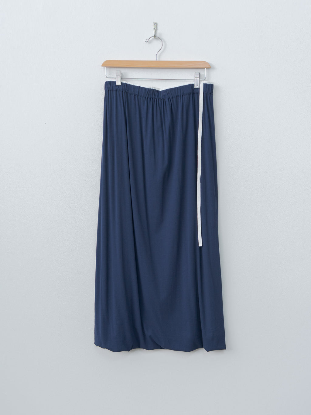 Namu Shop - Babaco Twisted Cotton Skirt - Navy