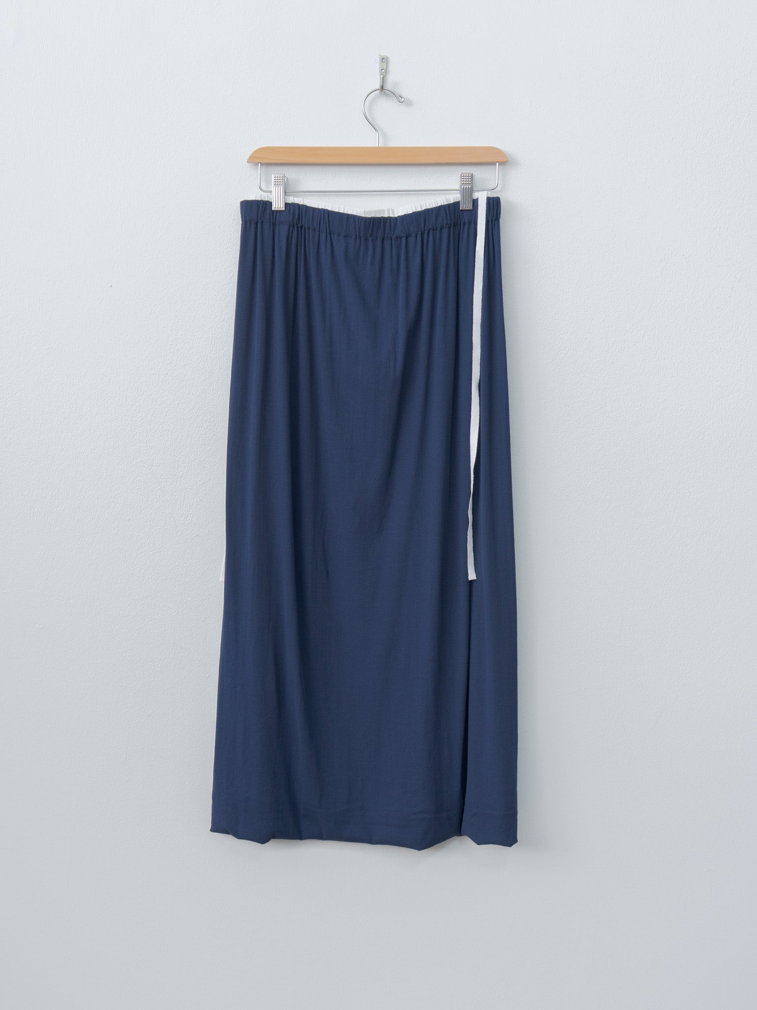 Namu Shop - Babaco Twisted Cotton Skirt - Navy
