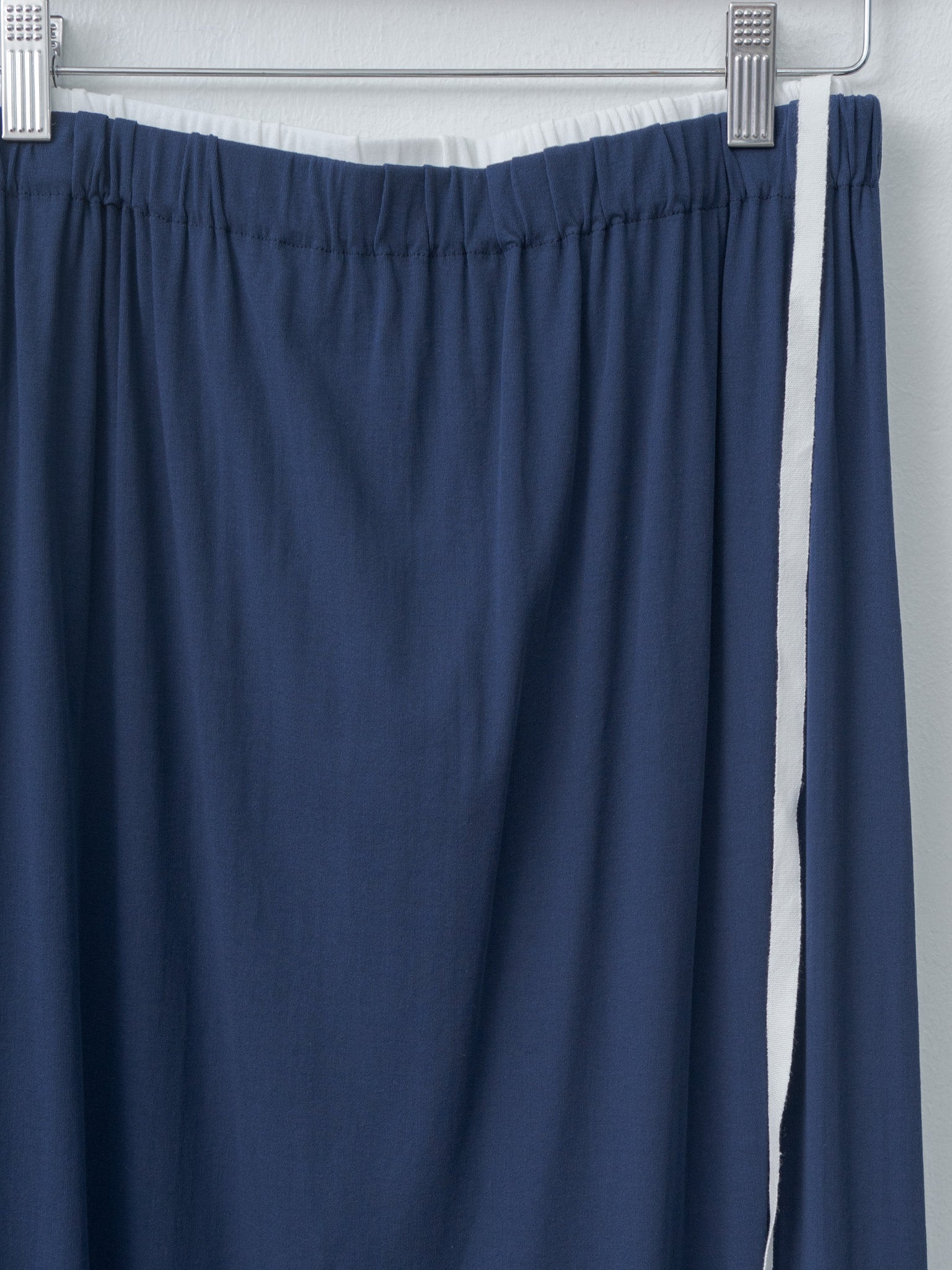 Namu Shop - Babaco Twisted Cotton Skirt - Navy