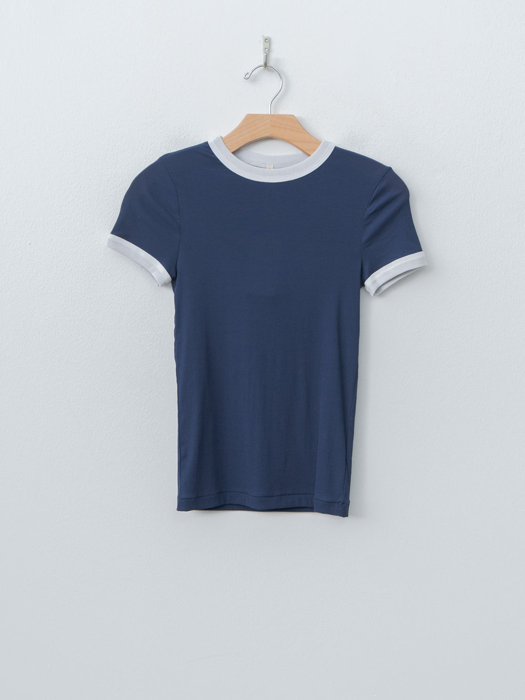 Namu Shop - Babaco Twisted Cotton T-Shirt - Navy