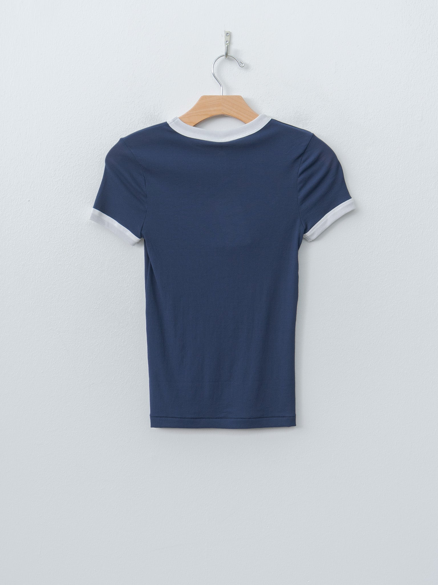 Namu Shop - Babaco Twisted Cotton T-Shirt - Navy