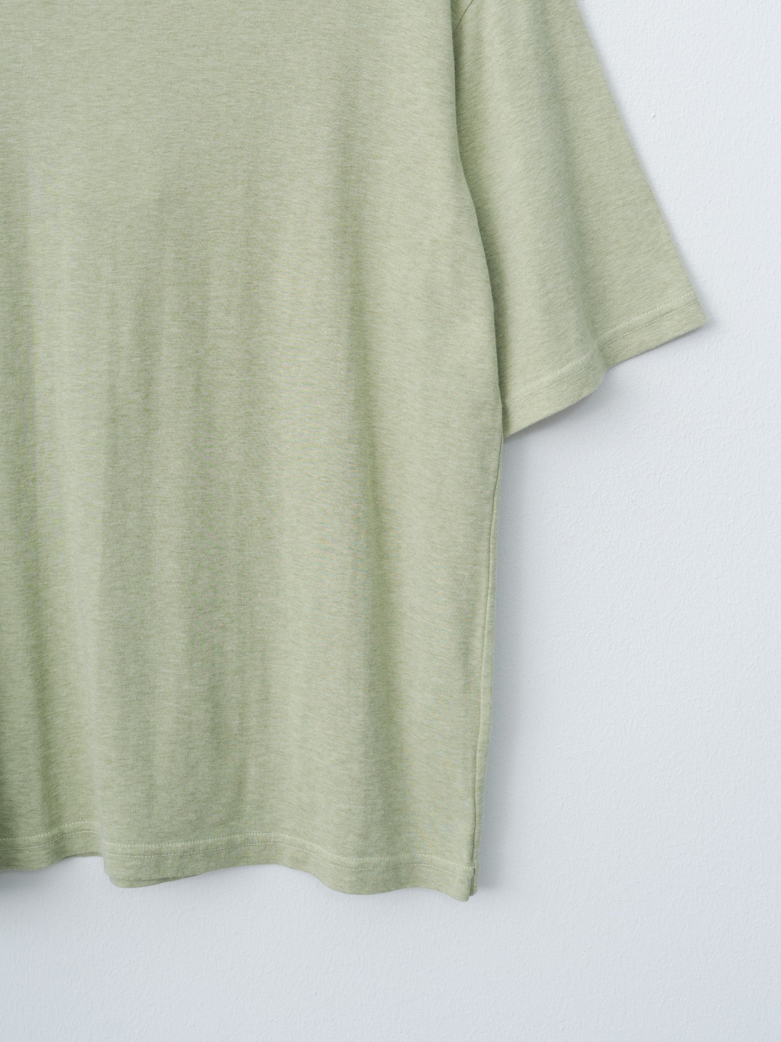 Namu Shop - Babaco Cotton/Silk Relaxed T-Shirt - Light Olive