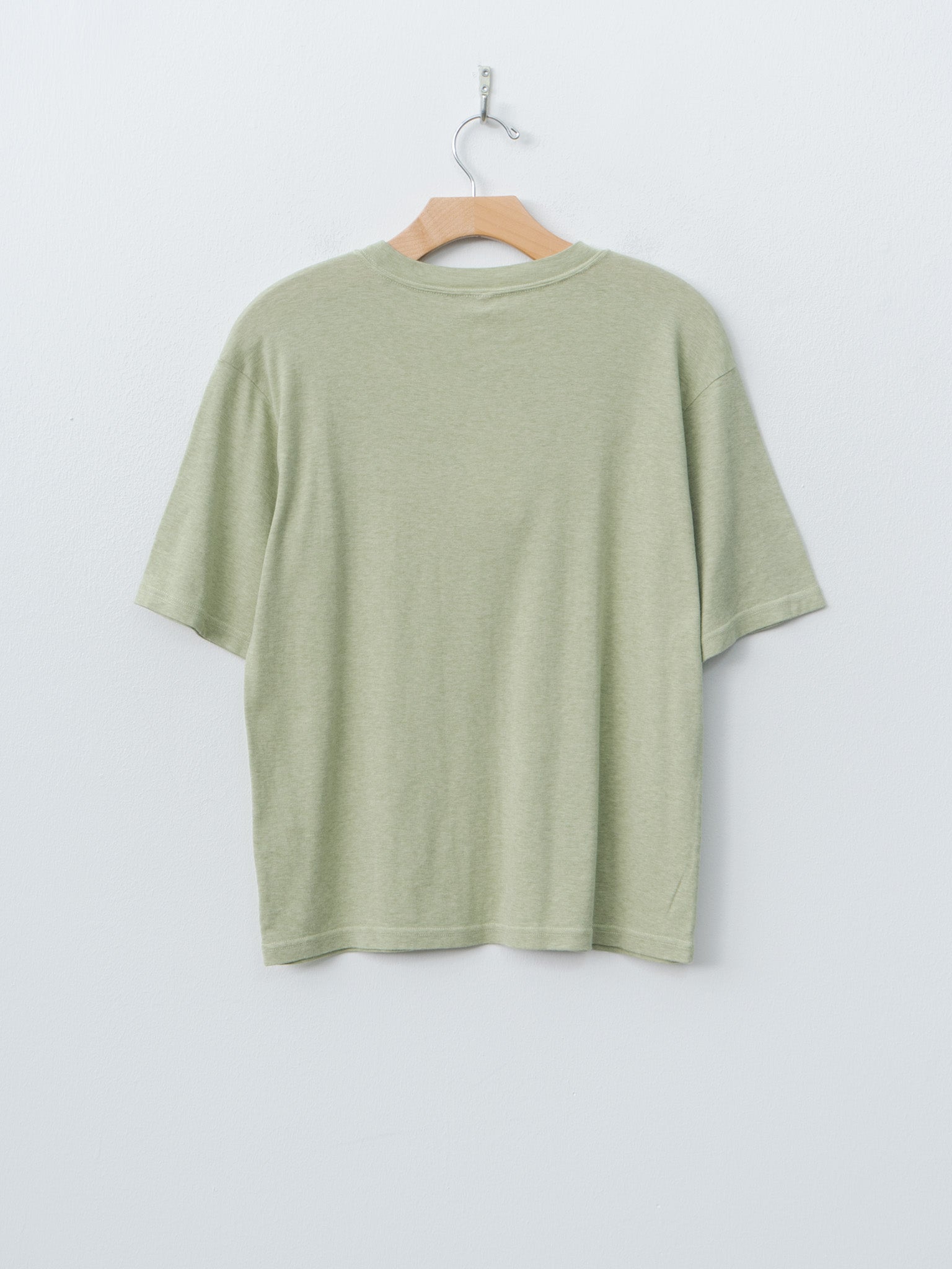 Namu Shop - Babaco Cotton/Silk Relaxed T-Shirt - Light Olive
