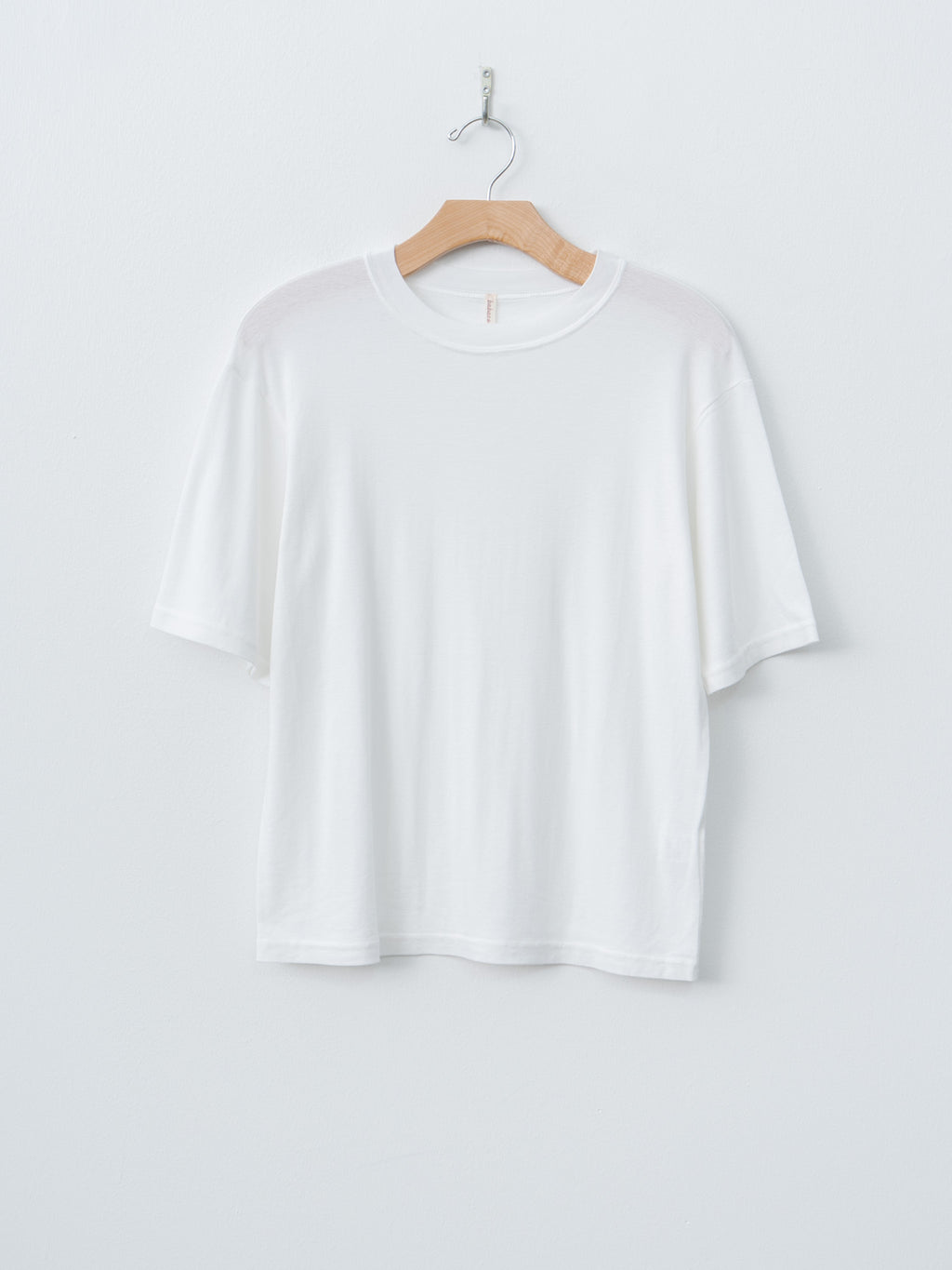 Namu Shop - Babaco Cotton/Silk Relaxed T-Shirt - White