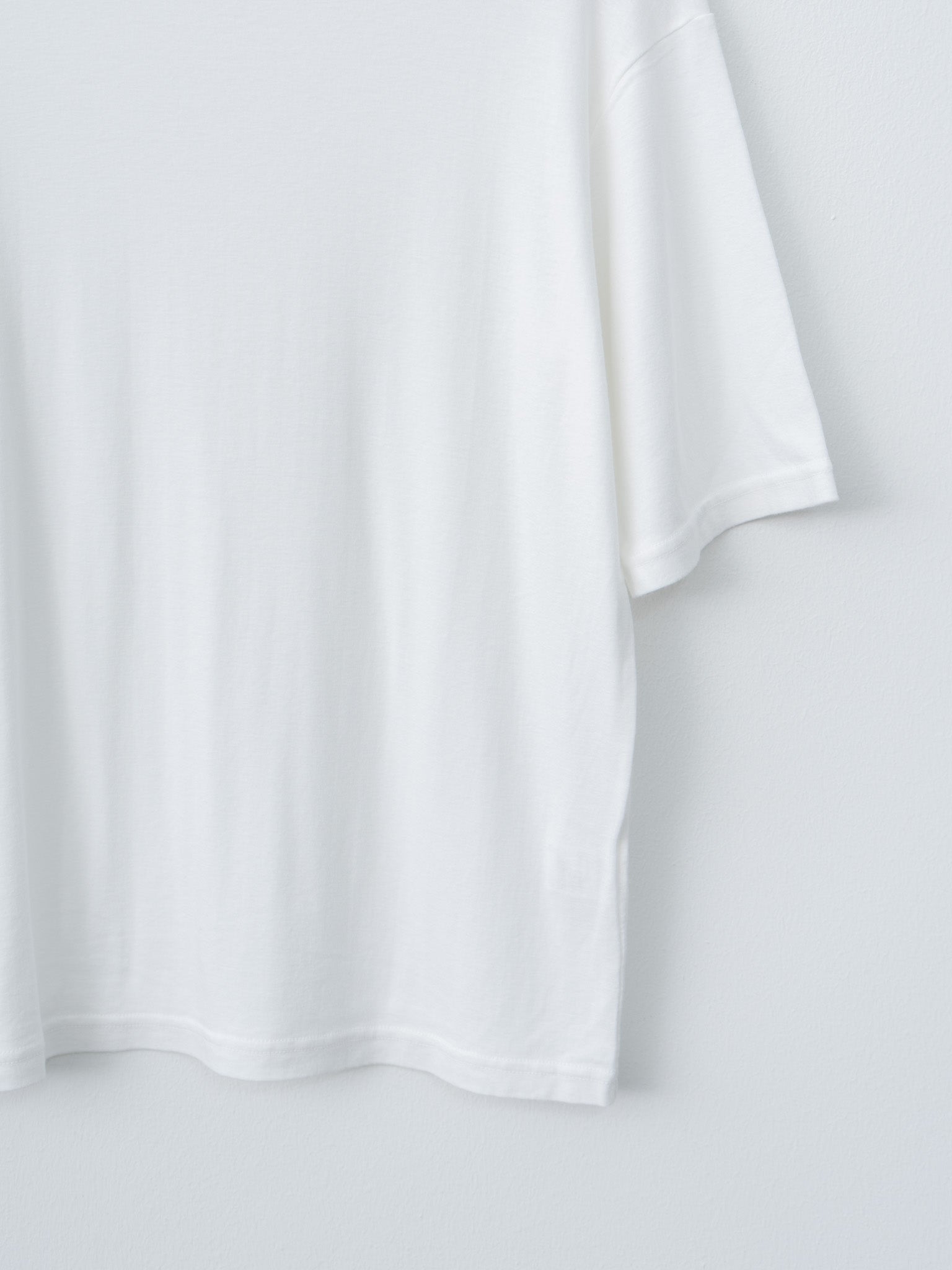 Namu Shop - Babaco Cotton/Silk Relaxed T-Shirt - White