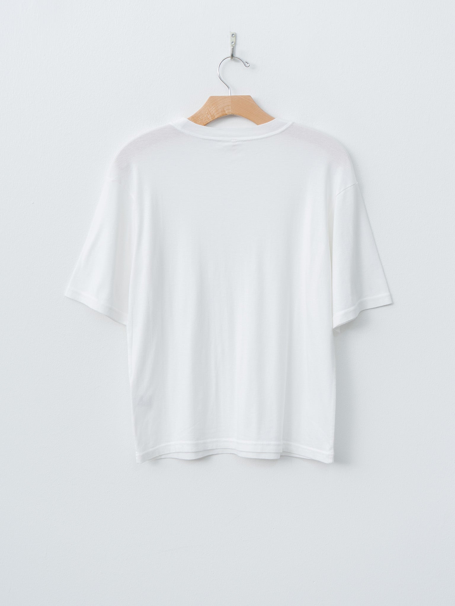 Namu Shop - Babaco Cotton/Silk Relaxed T-Shirt - White