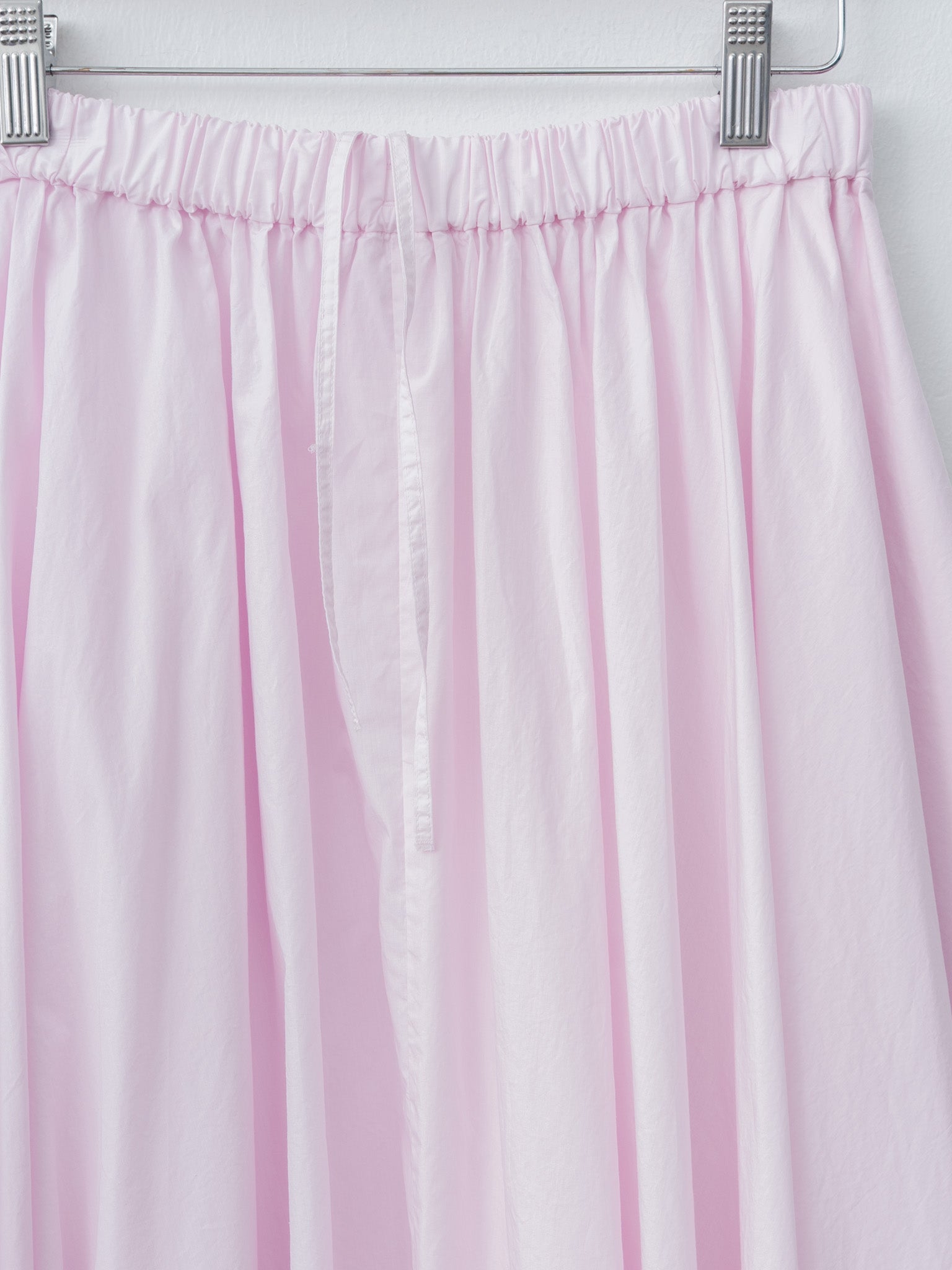 Namu Shop - Aton Natural Dyed Cotton Lawn Gathered Skirt - Pink