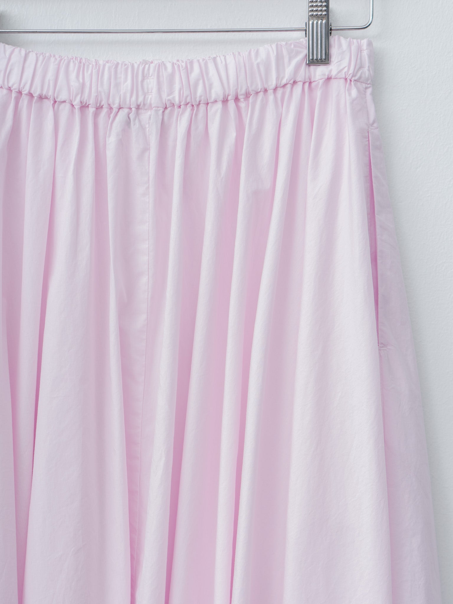 Namu Shop - Aton Natural Dyed Cotton Lawn Gathered Skirt - Pink
