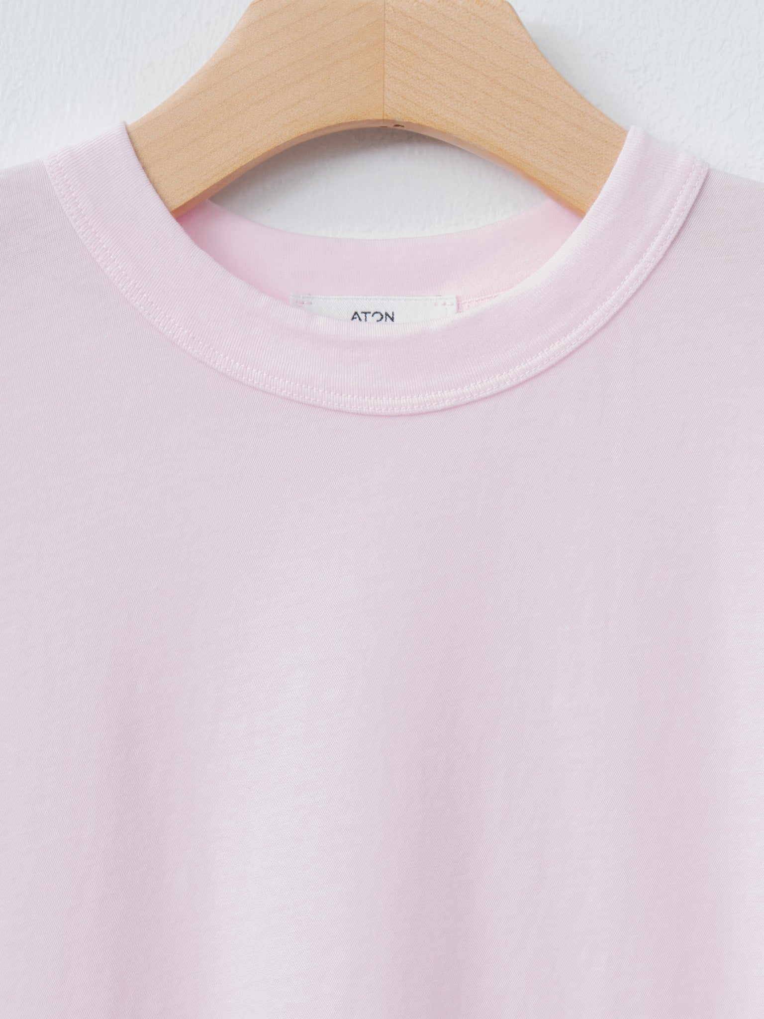 Namu Shop - Aton Fresca Single Jersey Compact T-Shirt - Pink