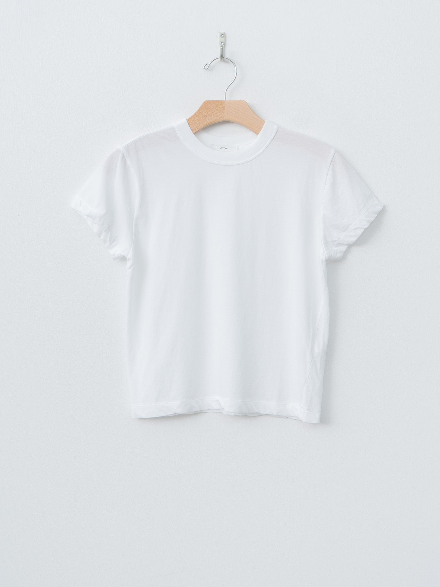 Namu Shop - Aton Fresca Single Jersey Compact T-Shirt - White
