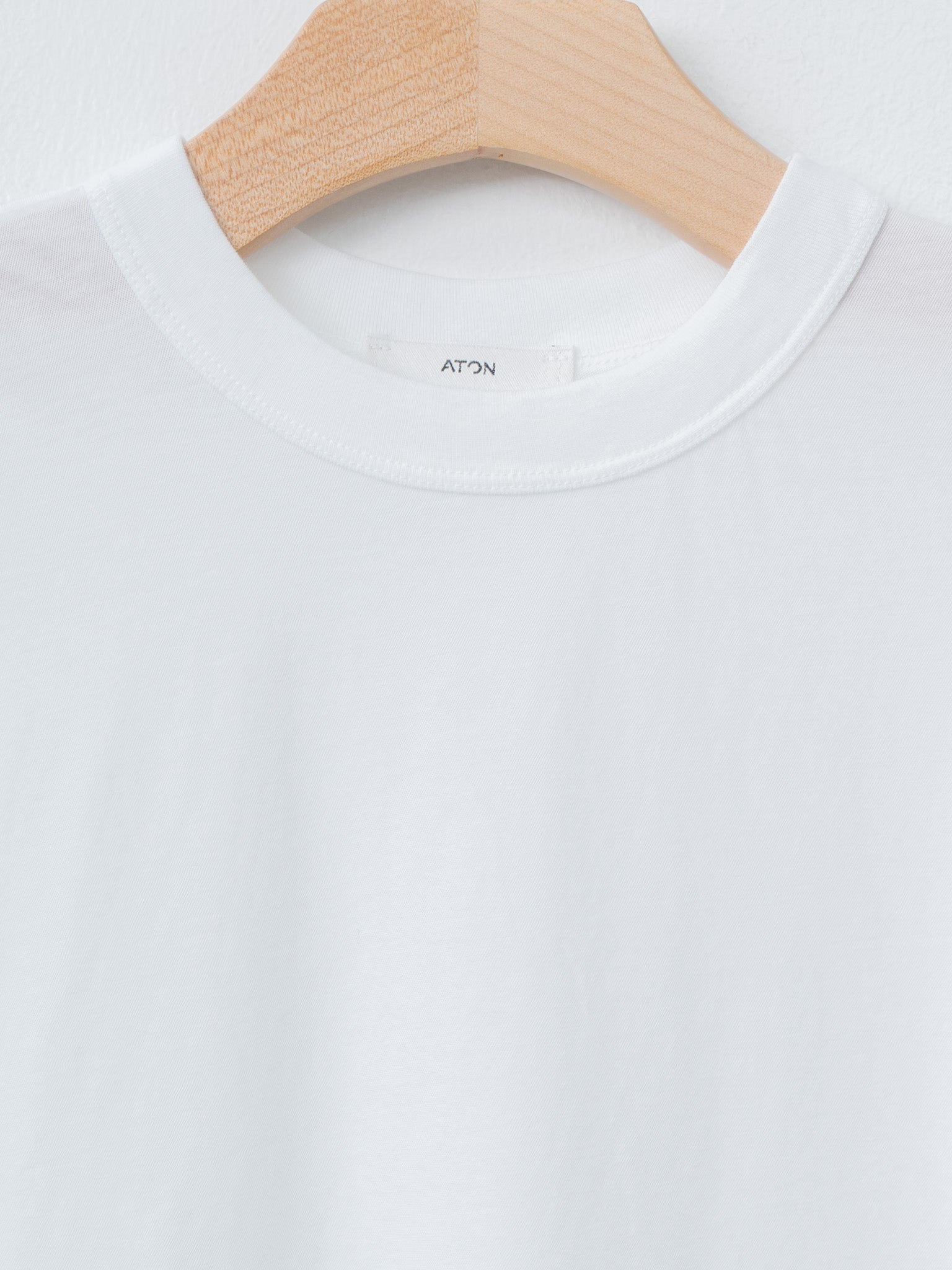 Namu Shop - Aton Fresca Single Jersey Compact T-Shirt - White