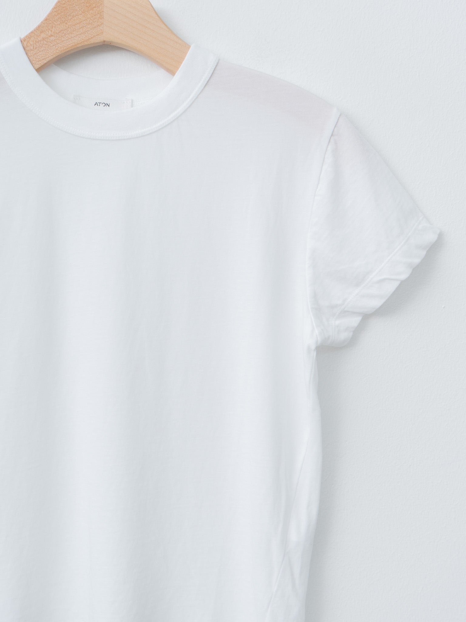 Namu Shop - Aton Fresca Single Jersey Compact T-Shirt - White