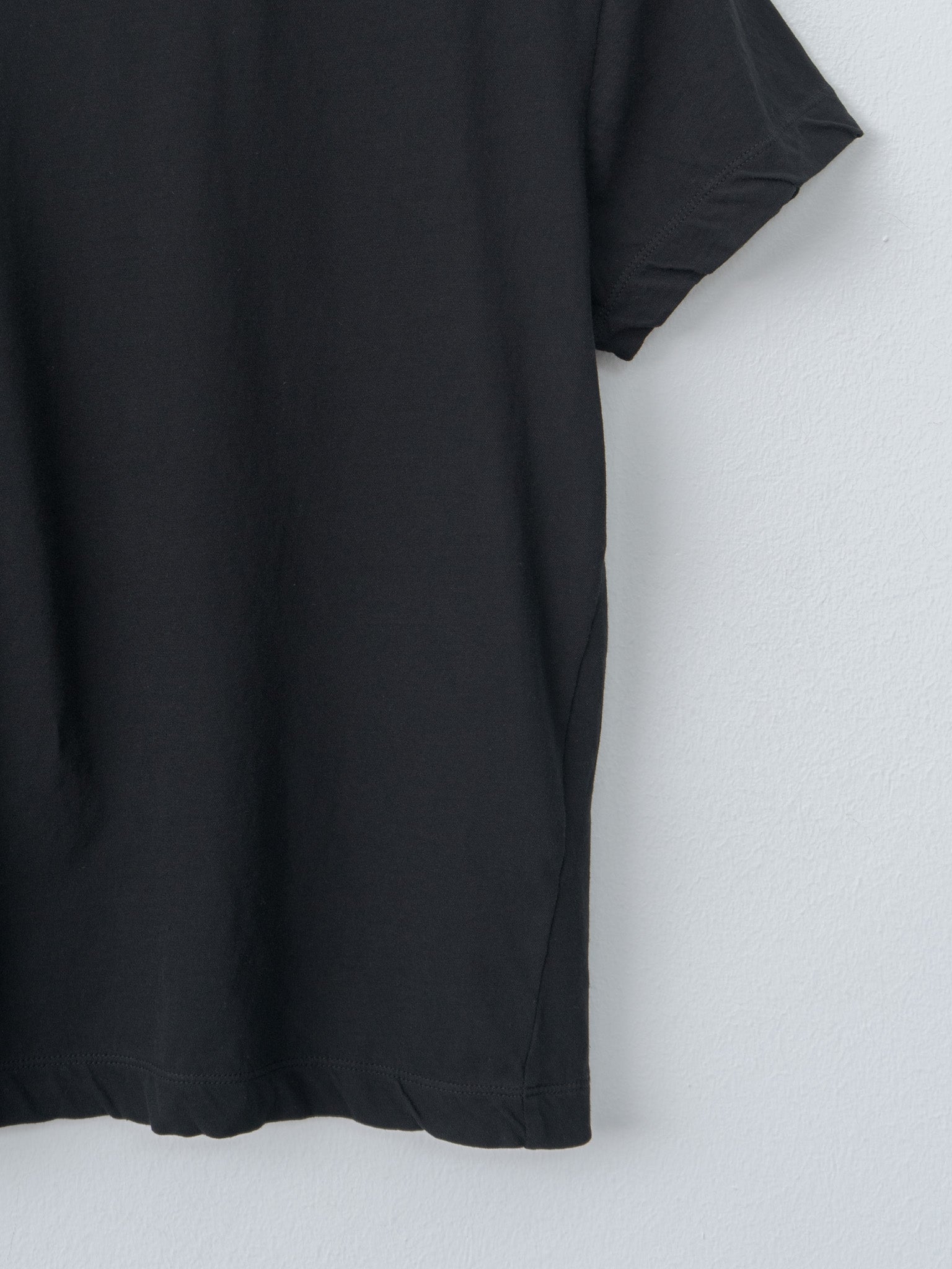 Namu Shop - Aton Fresca Single Jersey Compact T-Shirt - Black