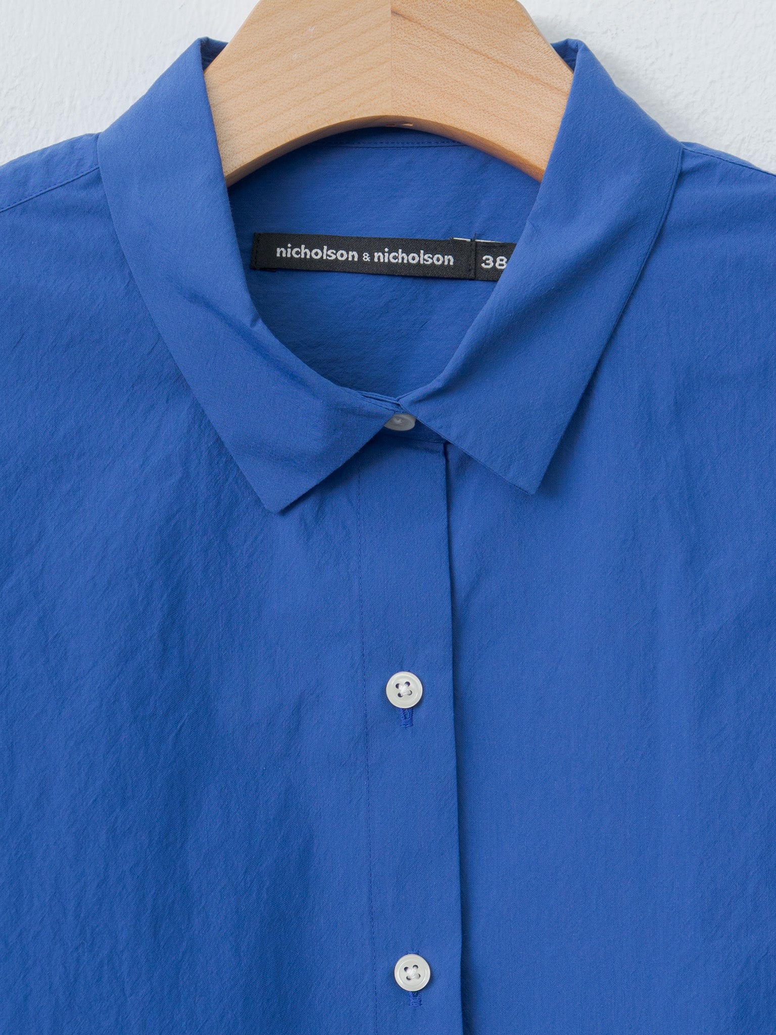 Namu Shop - Nicholson & Nicholson TENDER-W Shirt - Blue