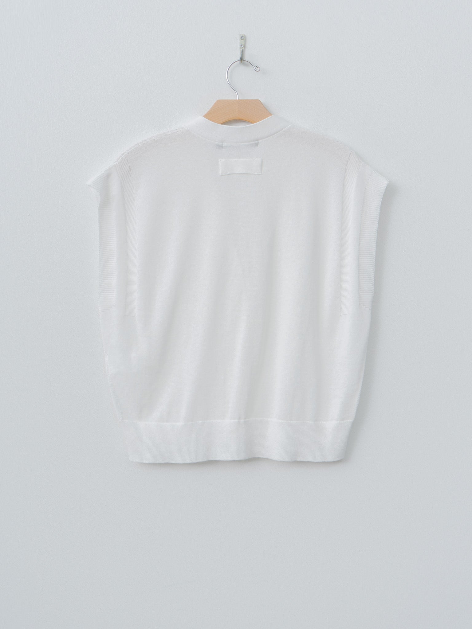 Namu Shop - Nicholson & Nicholson WIND Knit Vest - White