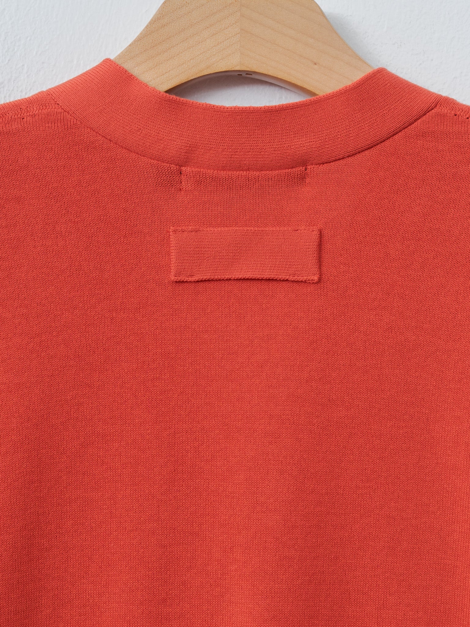 Namu Shop - Nicholson & Nicholson WIND Knit Vest - Orange Red