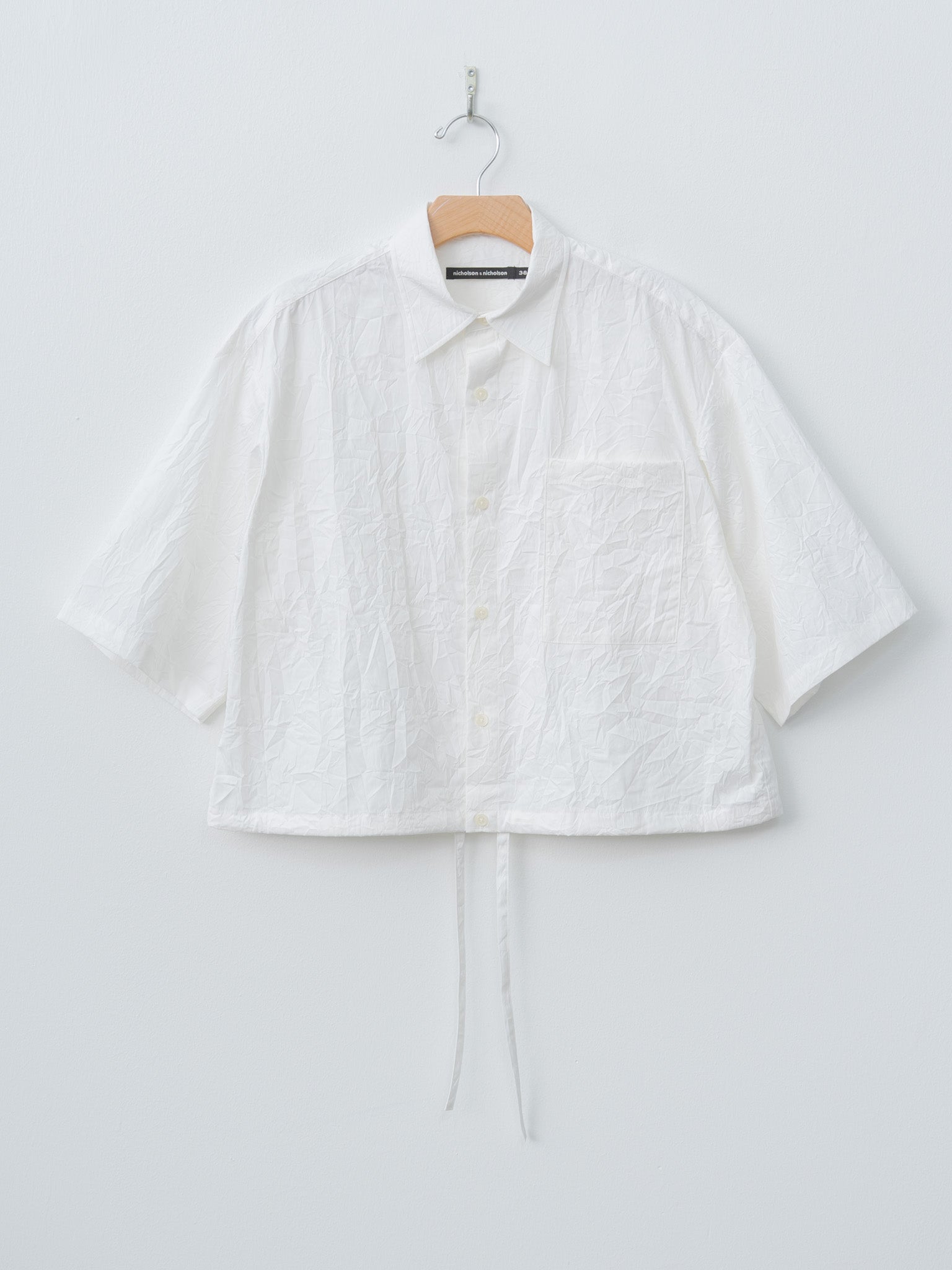 Namu Shop - Nicholson & Nicholson LINDA-CC Shirt - White