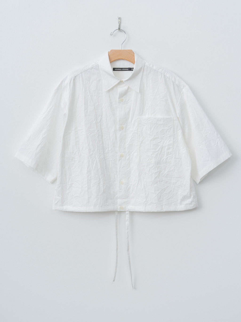 Namu Shop - Nicholson & Nicholson LINDA-CC Shirt - White