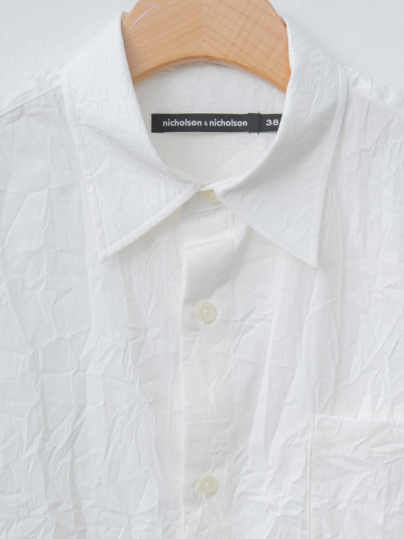 Namu Shop - Nicholson & Nicholson LINDA-CC Shirt - White