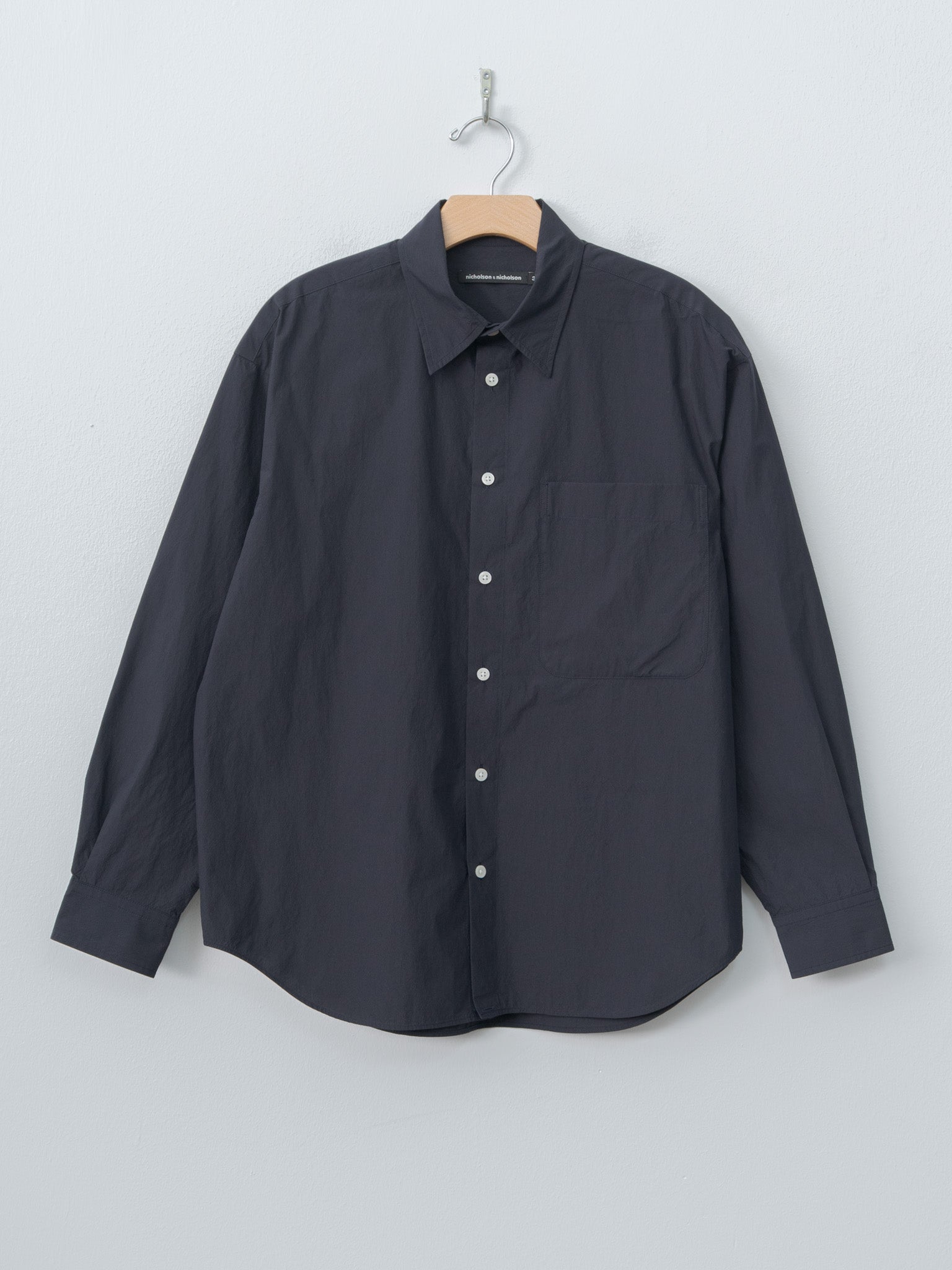 Namu Shop - Nicholson & Nicholson CLEA-W Shirt - Navy