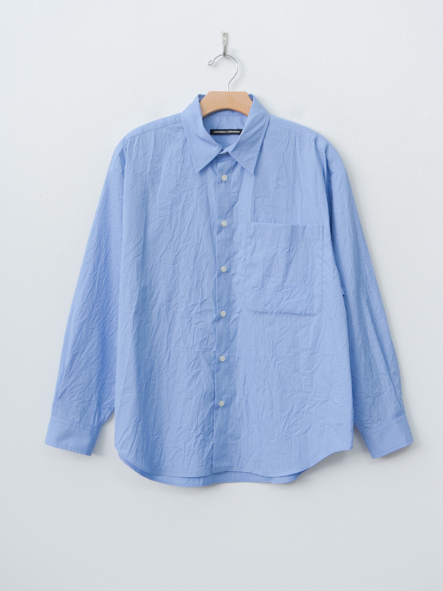 Namu Shop - Nicholson & Nicholson CLEA-CC Shirt - Sax