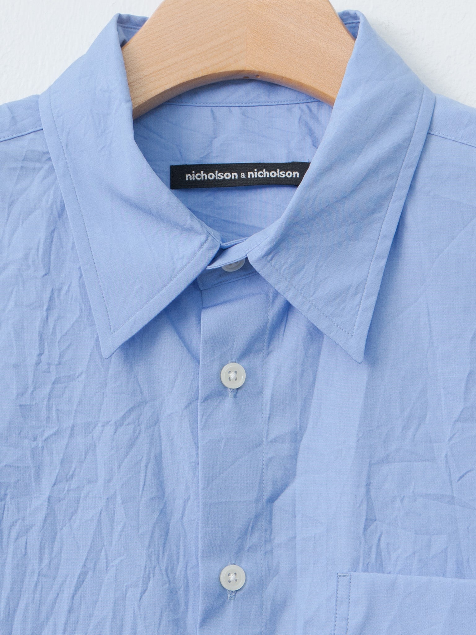 Namu Shop - Nicholson & Nicholson CLEA-CC Shirt - Sax