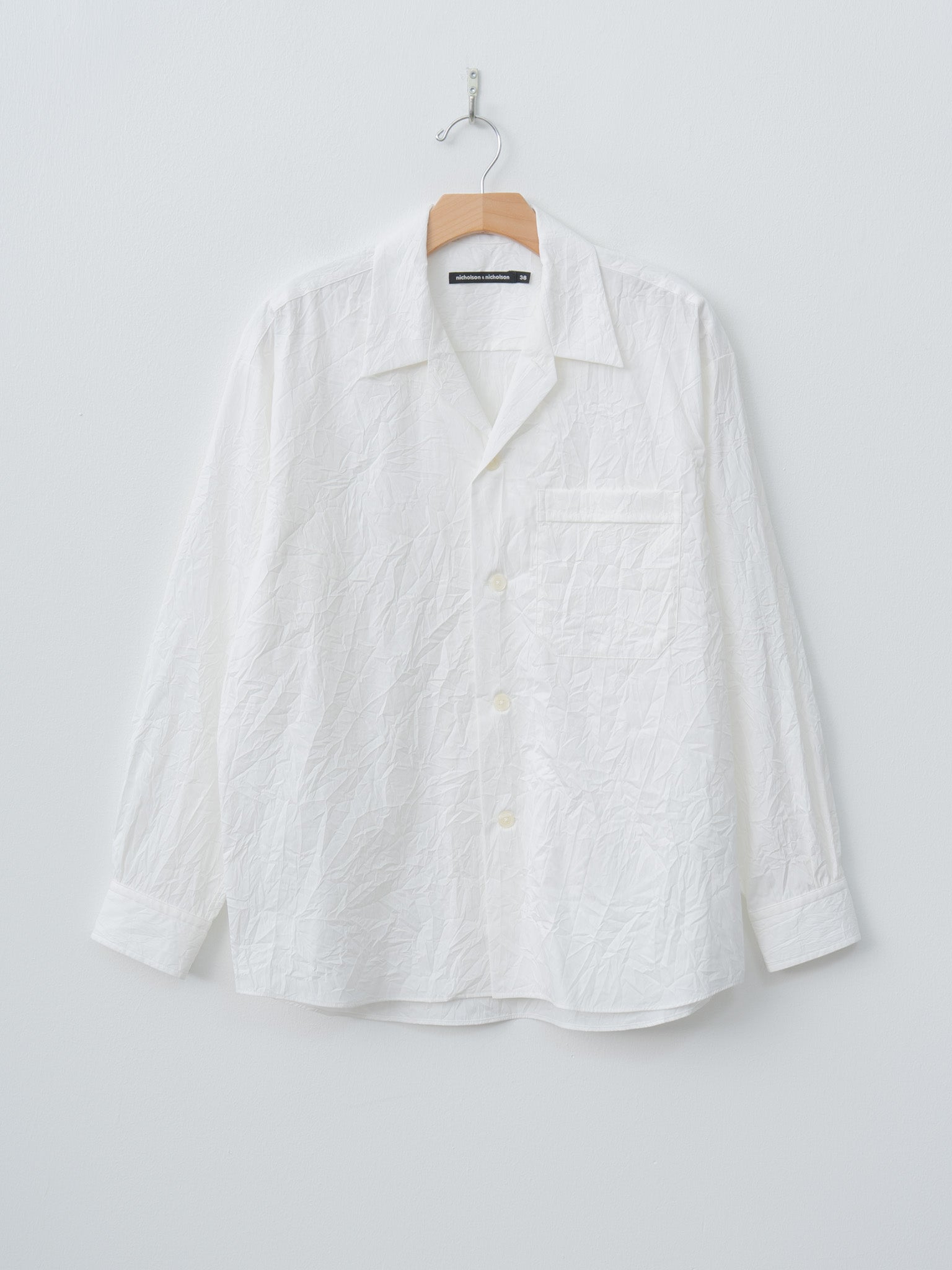 Namu Shop - Nicholson & Nicholson OSCAR-CC Shirt - White