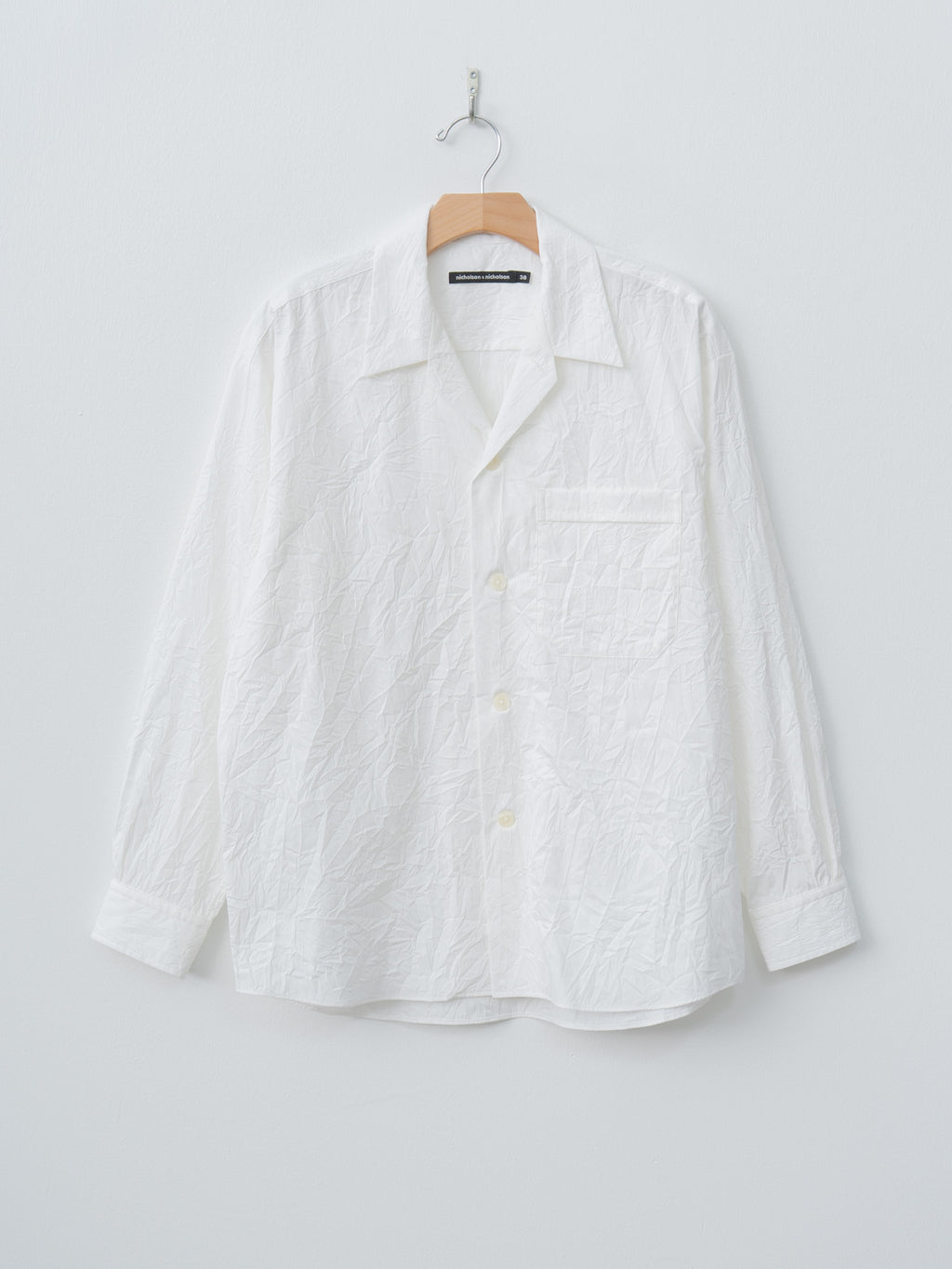 Namu Shop - Nicholson & Nicholson OSCAR-CC Shirt - White