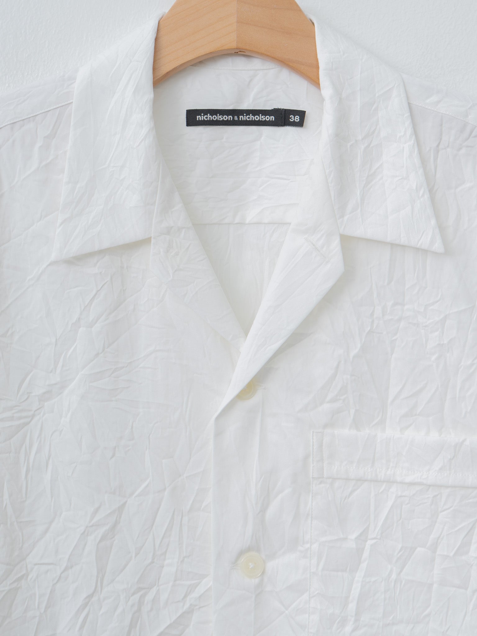 Namu Shop - Nicholson & Nicholson OSCAR-CC Shirt - White