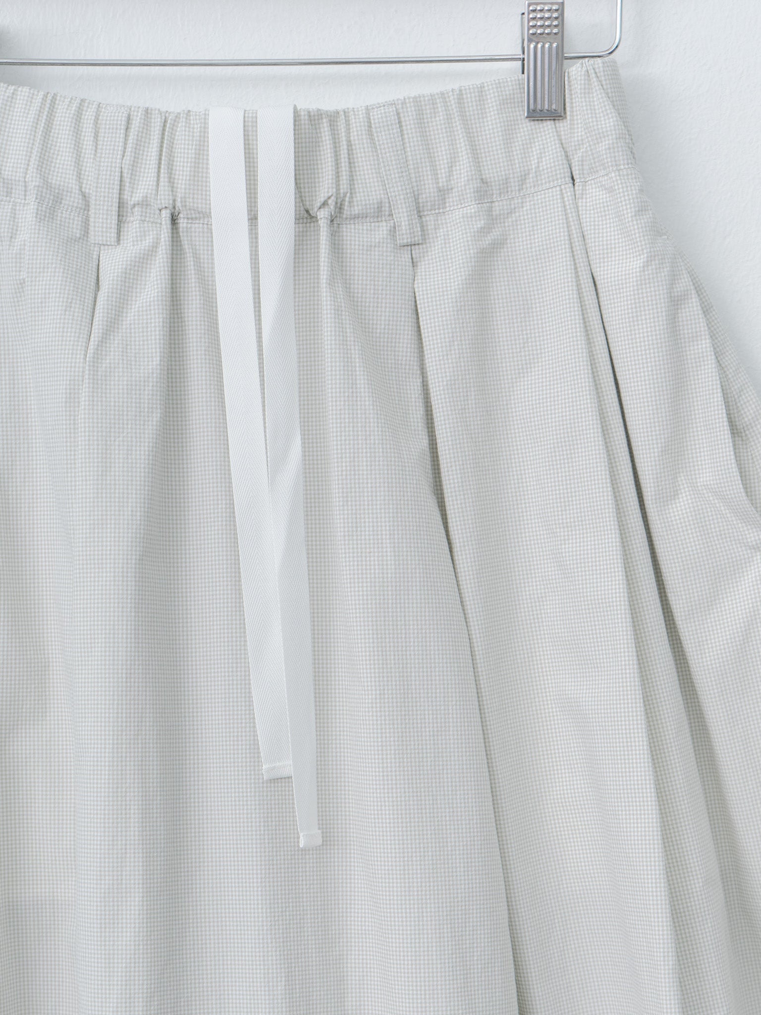 Namu Shop - Nicholson & Nicholson MIRA-W Skirt - Khaki Check