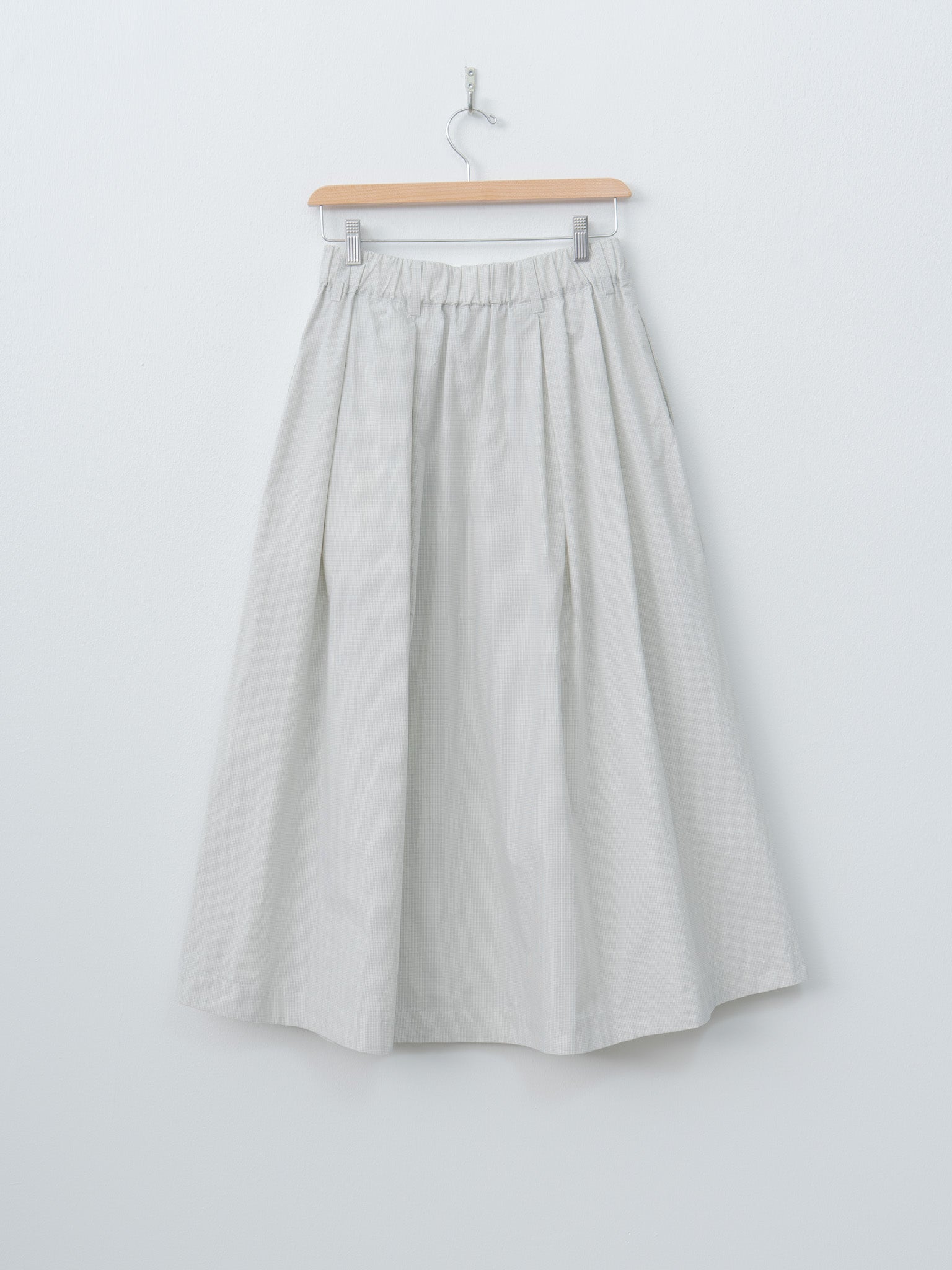 Namu Shop - Nicholson & Nicholson MIRA-W Skirt - Khaki Check