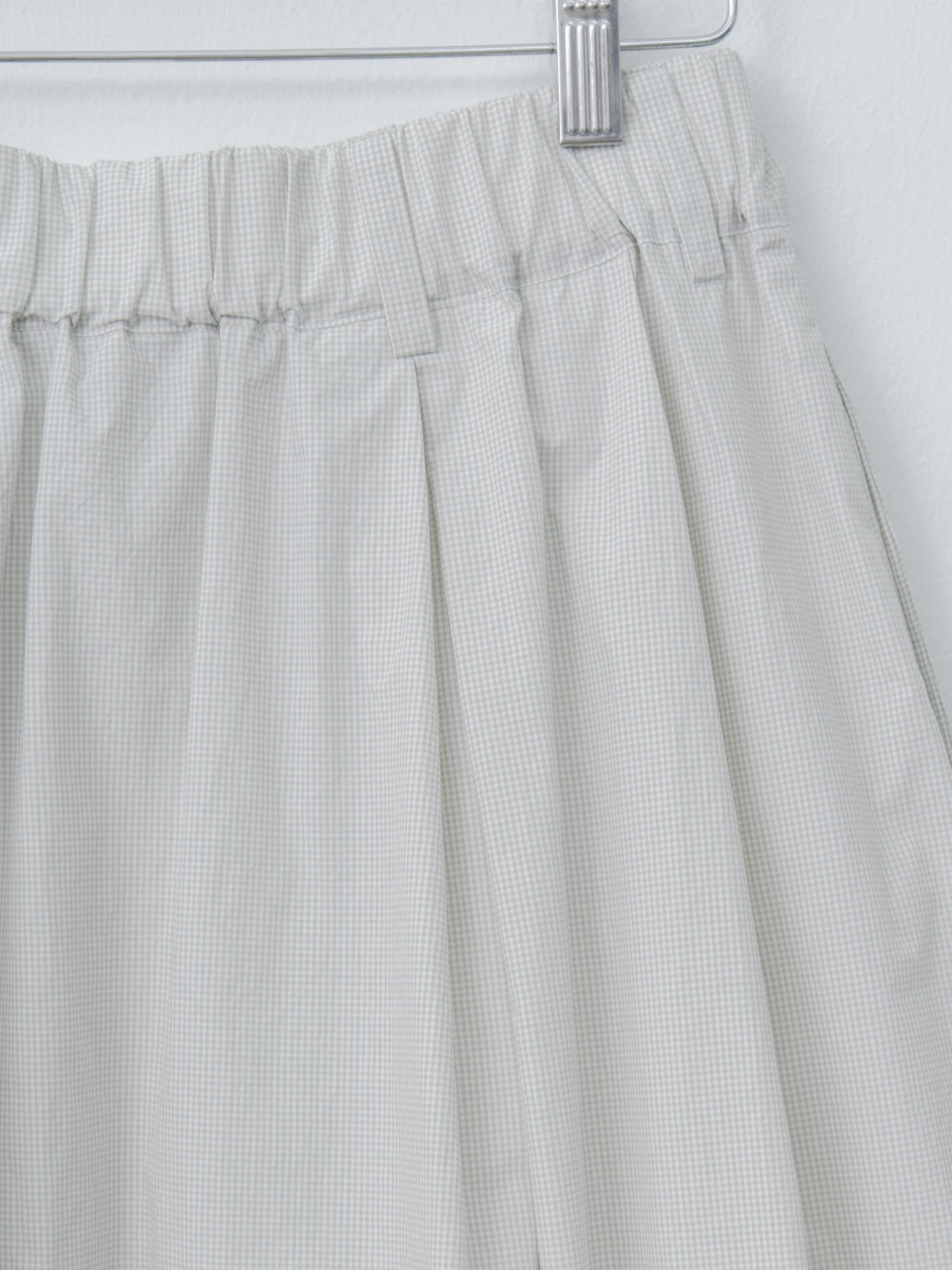 Namu Shop - Nicholson & Nicholson MIRA-W Skirt - Khaki Check