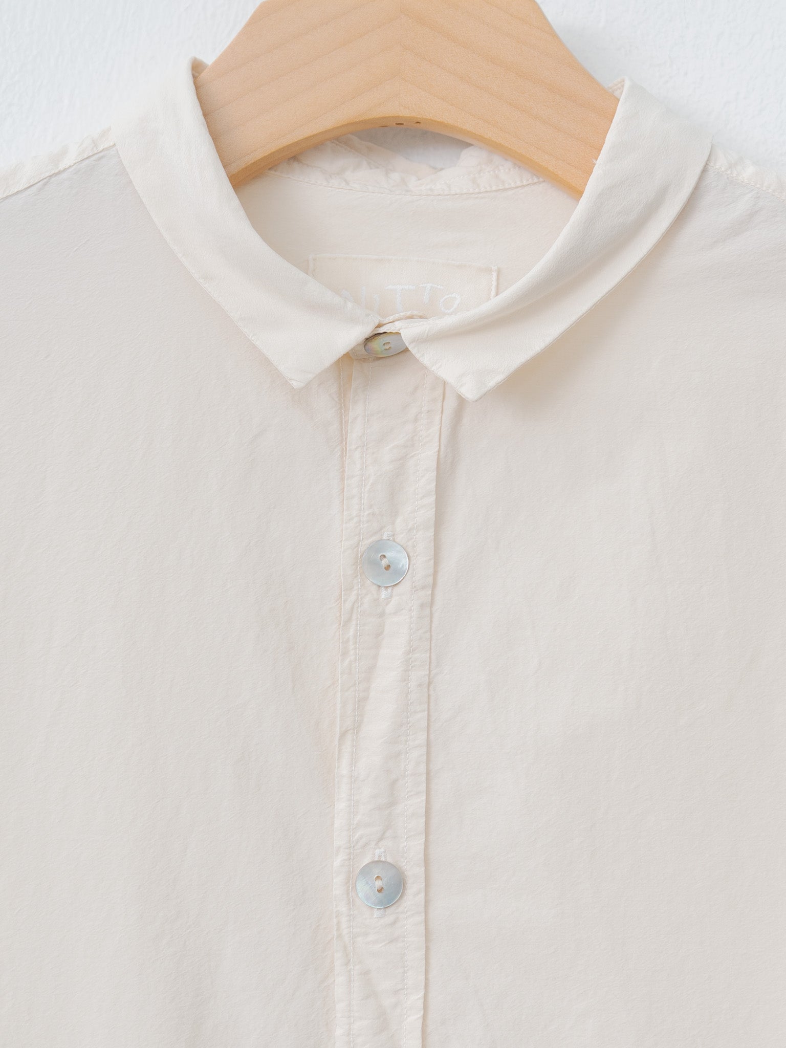Namu Shop - Nitto Pamela Shirt - Ecru