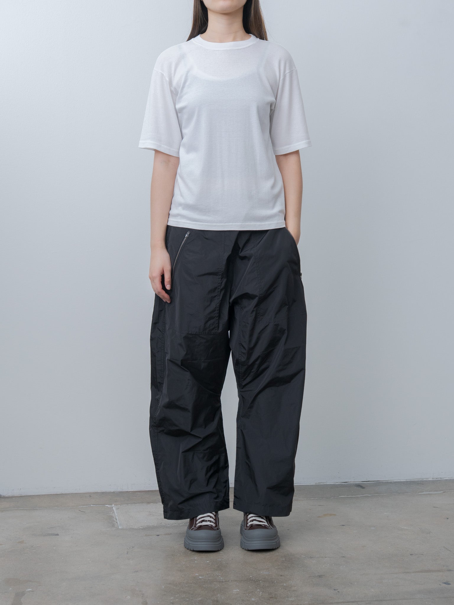 Namu Shop - Babaco Cotton/Silk Relaxed T-Shirt - White