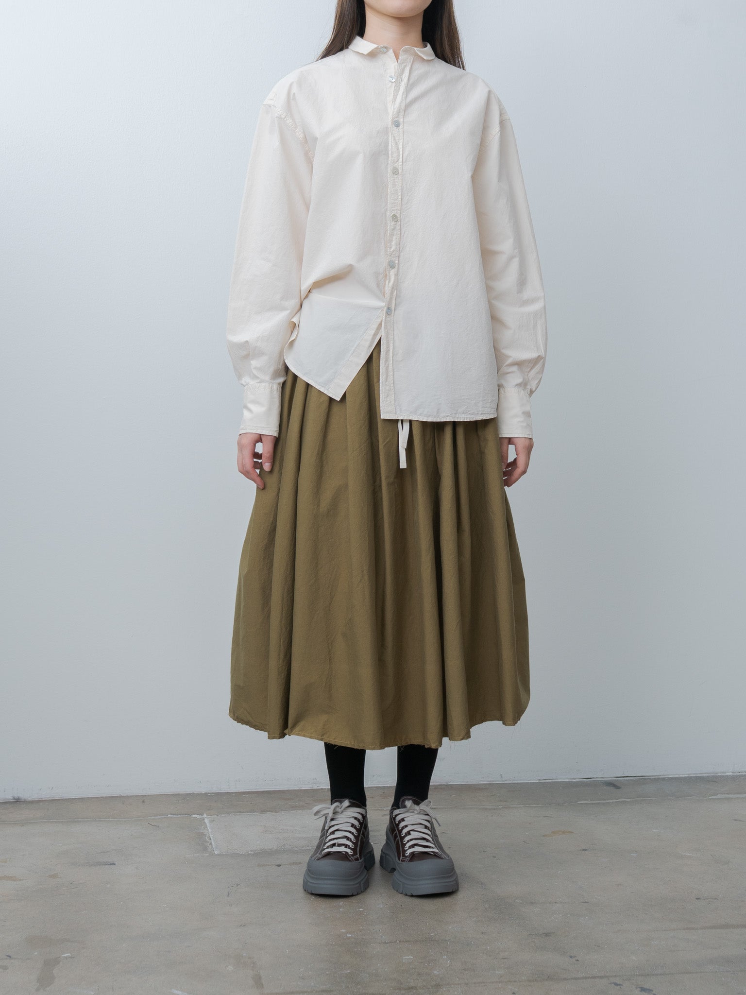 Namu Shop - Nitto Pamela Shirt - Ecru