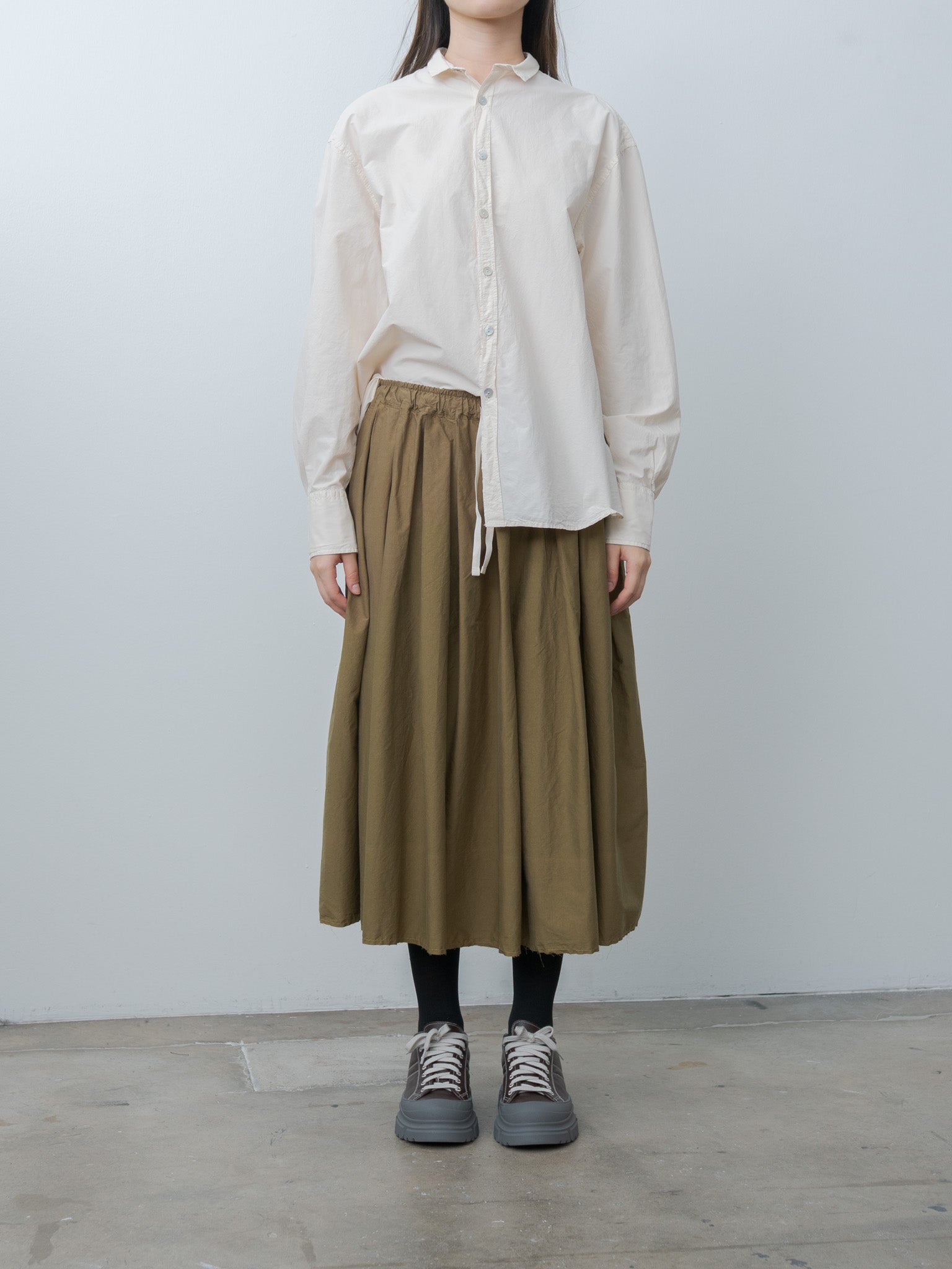 Namu Shop - Nitto Pamela Shirt - Ecru