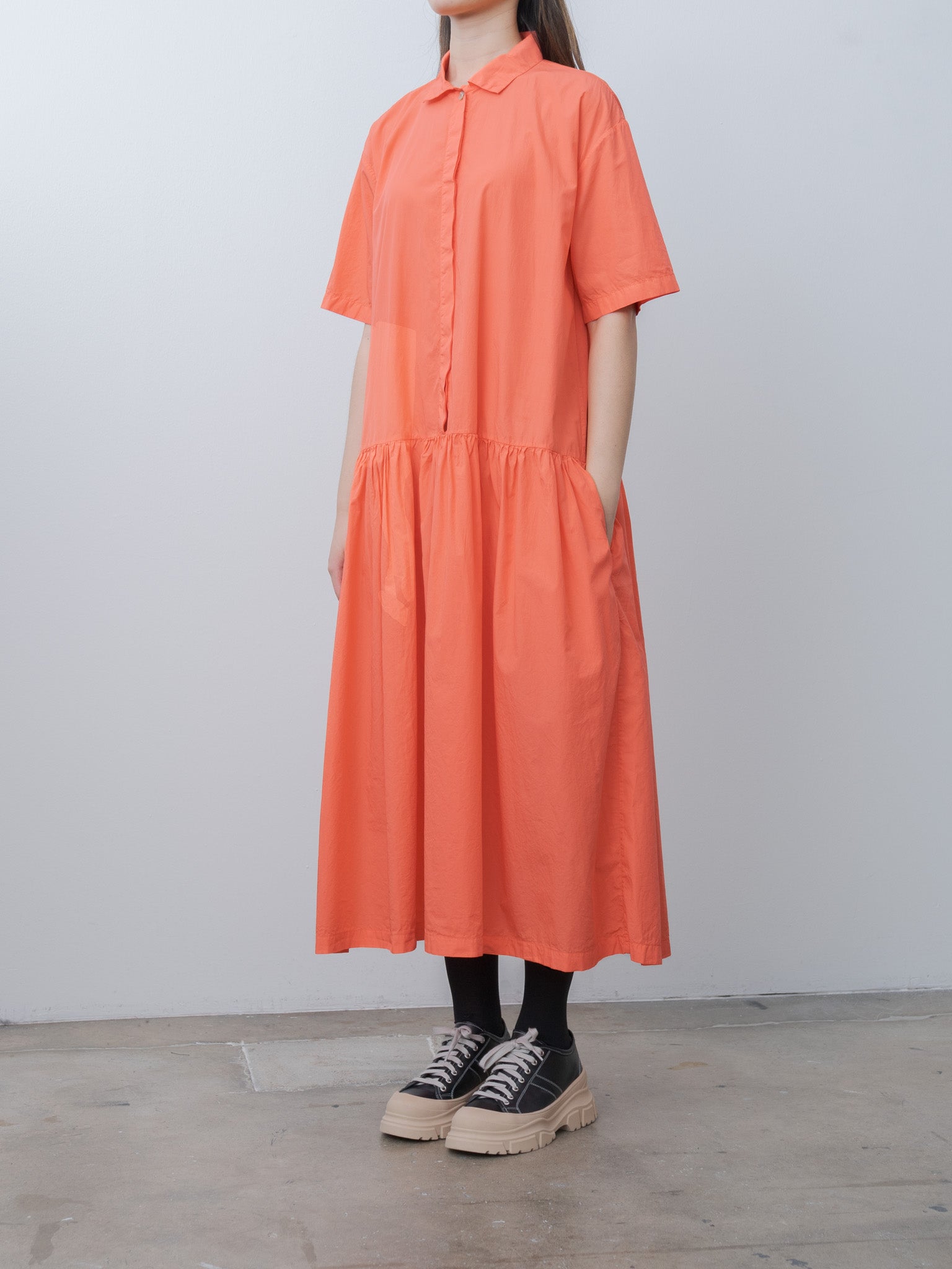 Namu Shop - Nitto Gea Dress - Coral