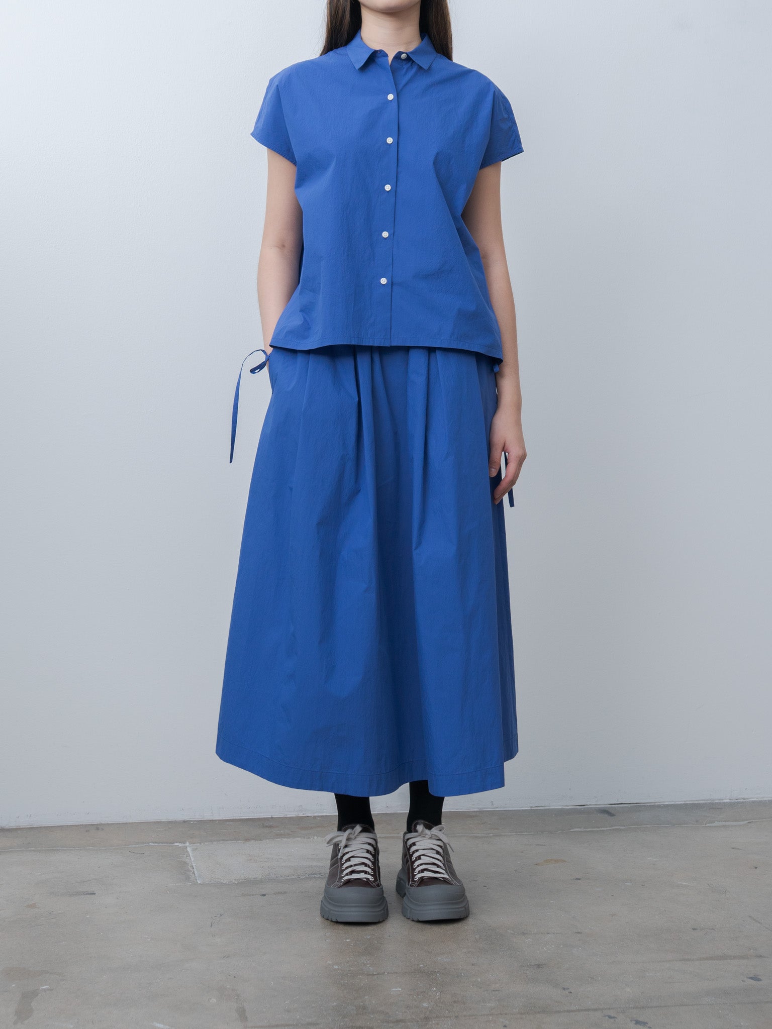Namu Shop - Nicholson & Nicholson TENDER-W Shirt - Blue