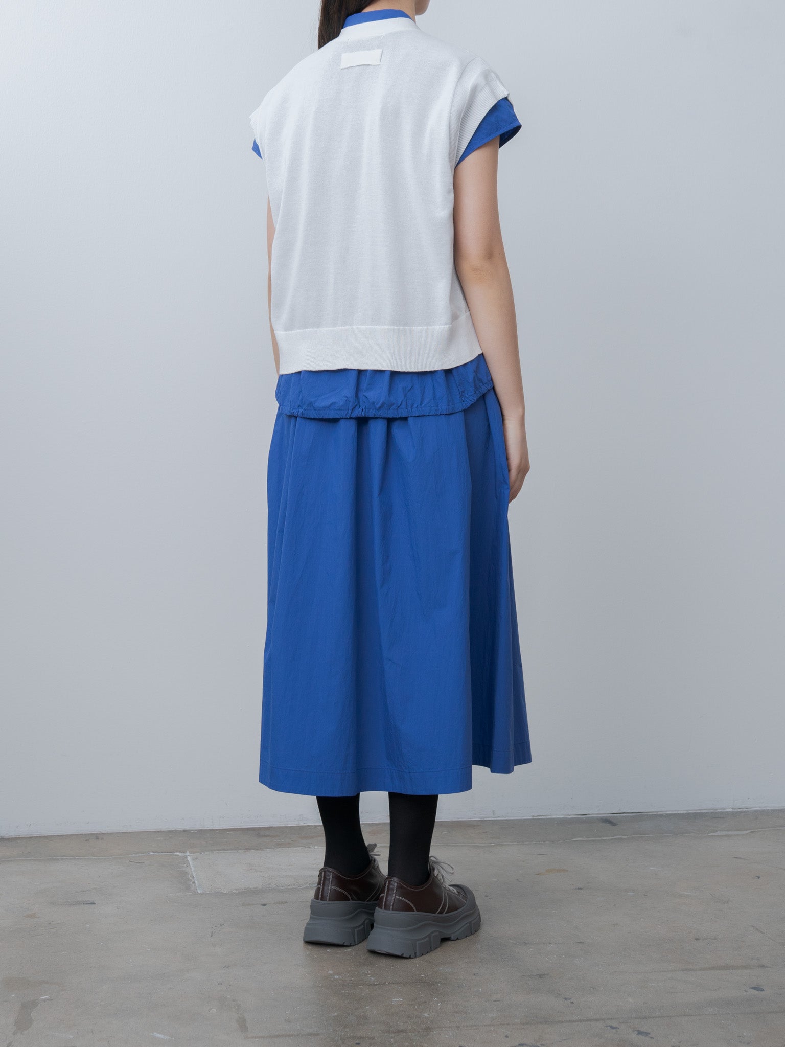 Namu Shop - Nicholson & Nicholson WIND Knit Vest - White