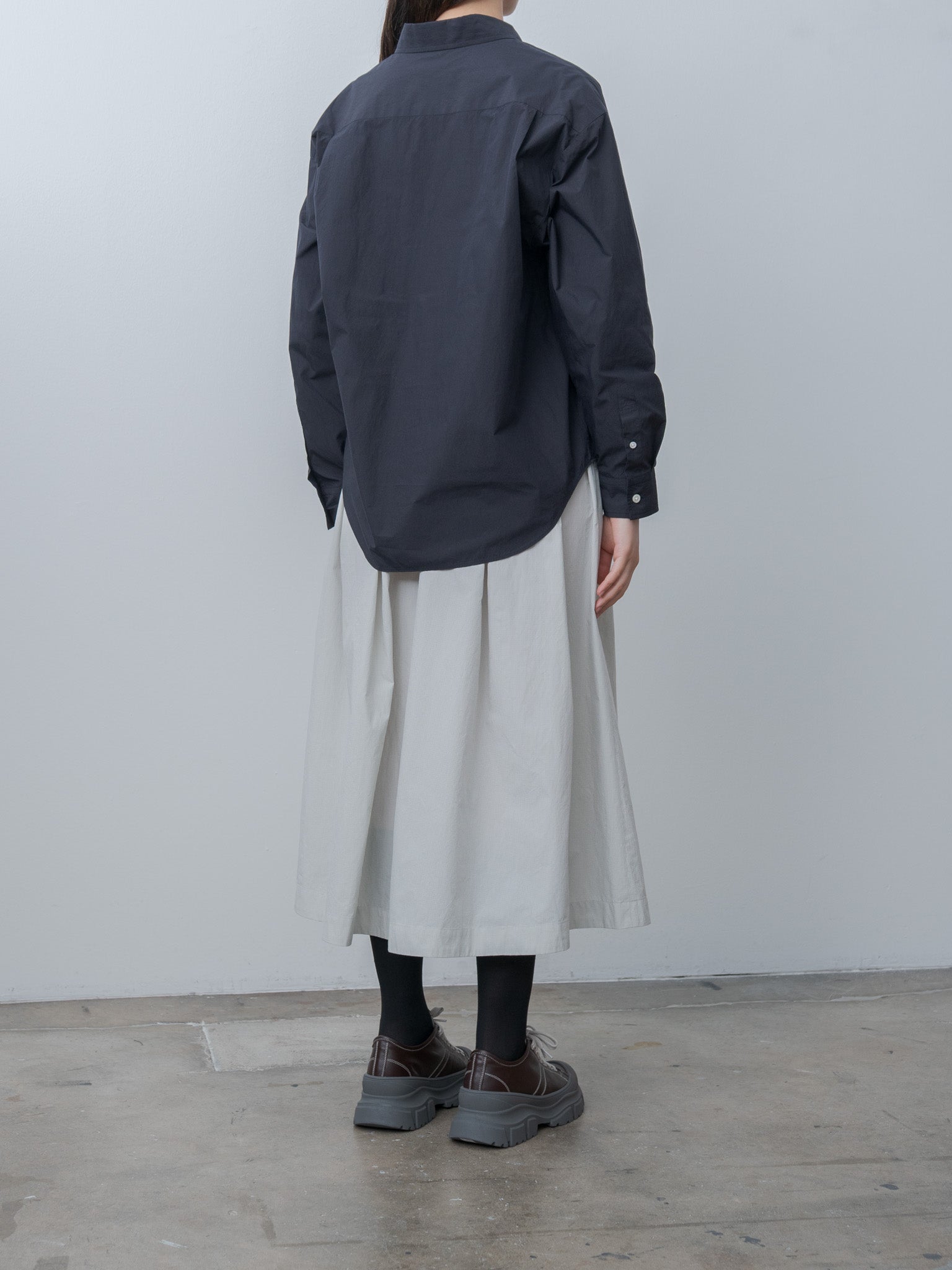 Namu Shop - Nicholson & Nicholson CLEA-W Shirt - Navy