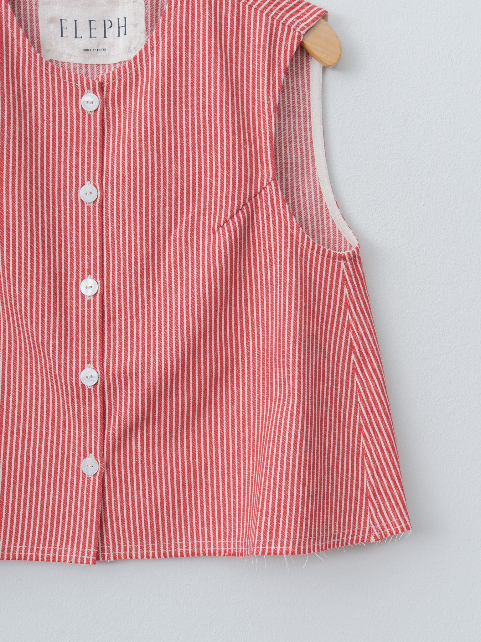 Namu Shop - Eleph A Cropped Top - Red
