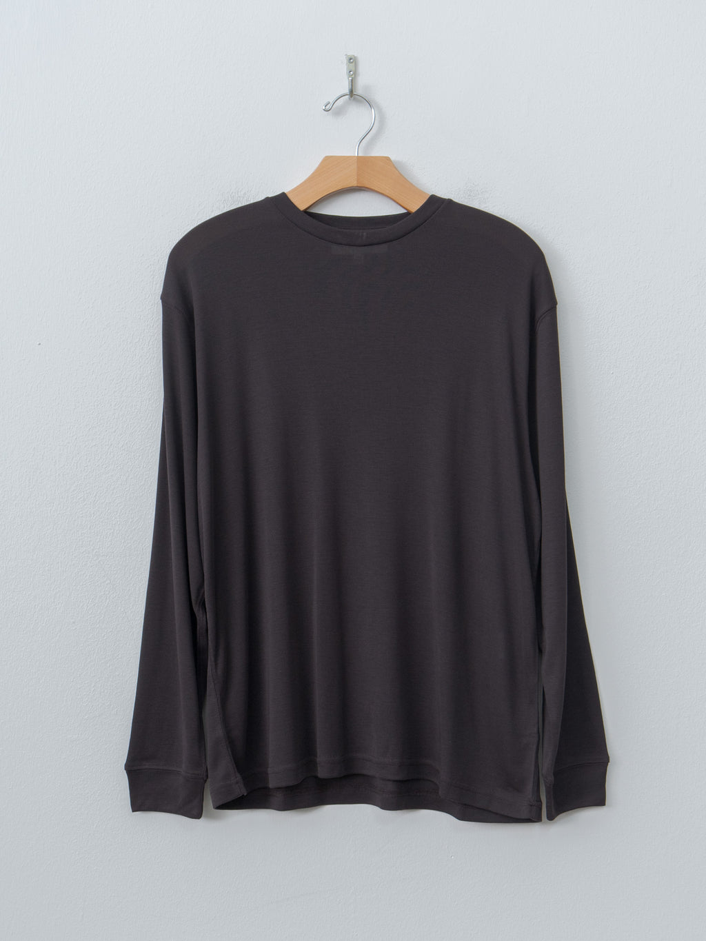 Namu Shop - Studio Nicholson SIMMONS Tee - Black Grape