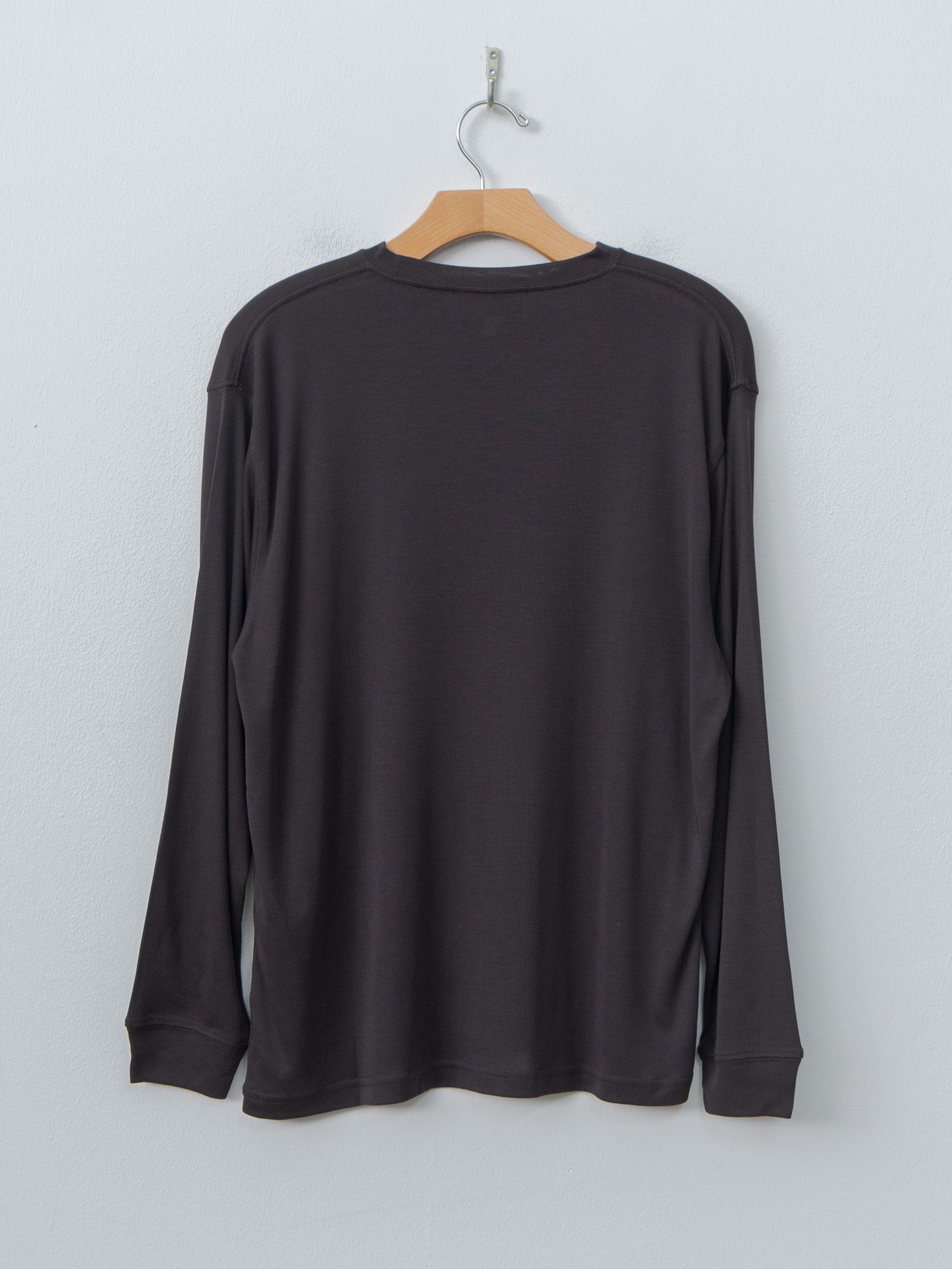 Namu Shop - Studio Nicholson SIMMONS Tee - Black Grape