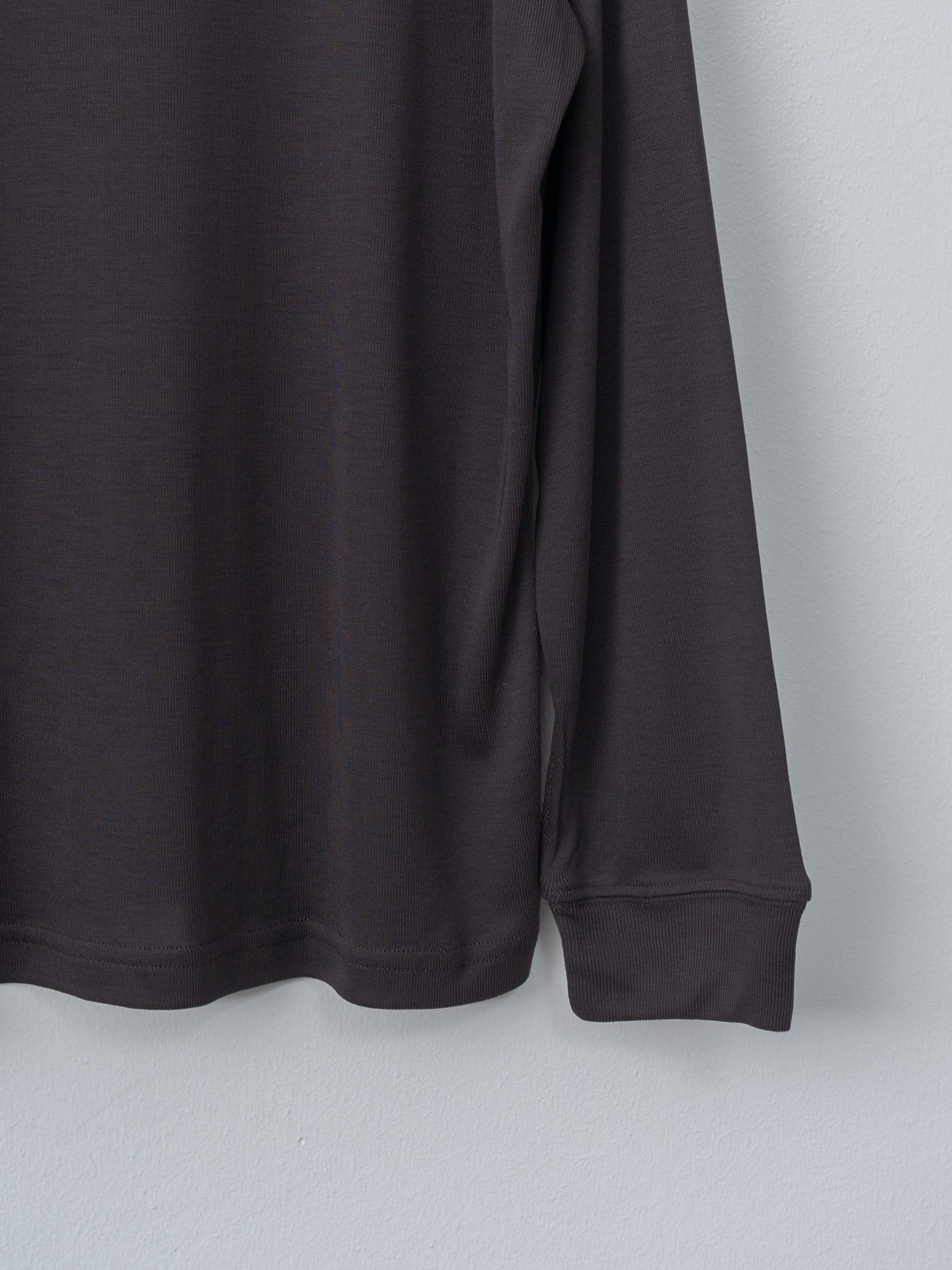 Namu Shop - Studio Nicholson SIMMONS Tee - Black Grape