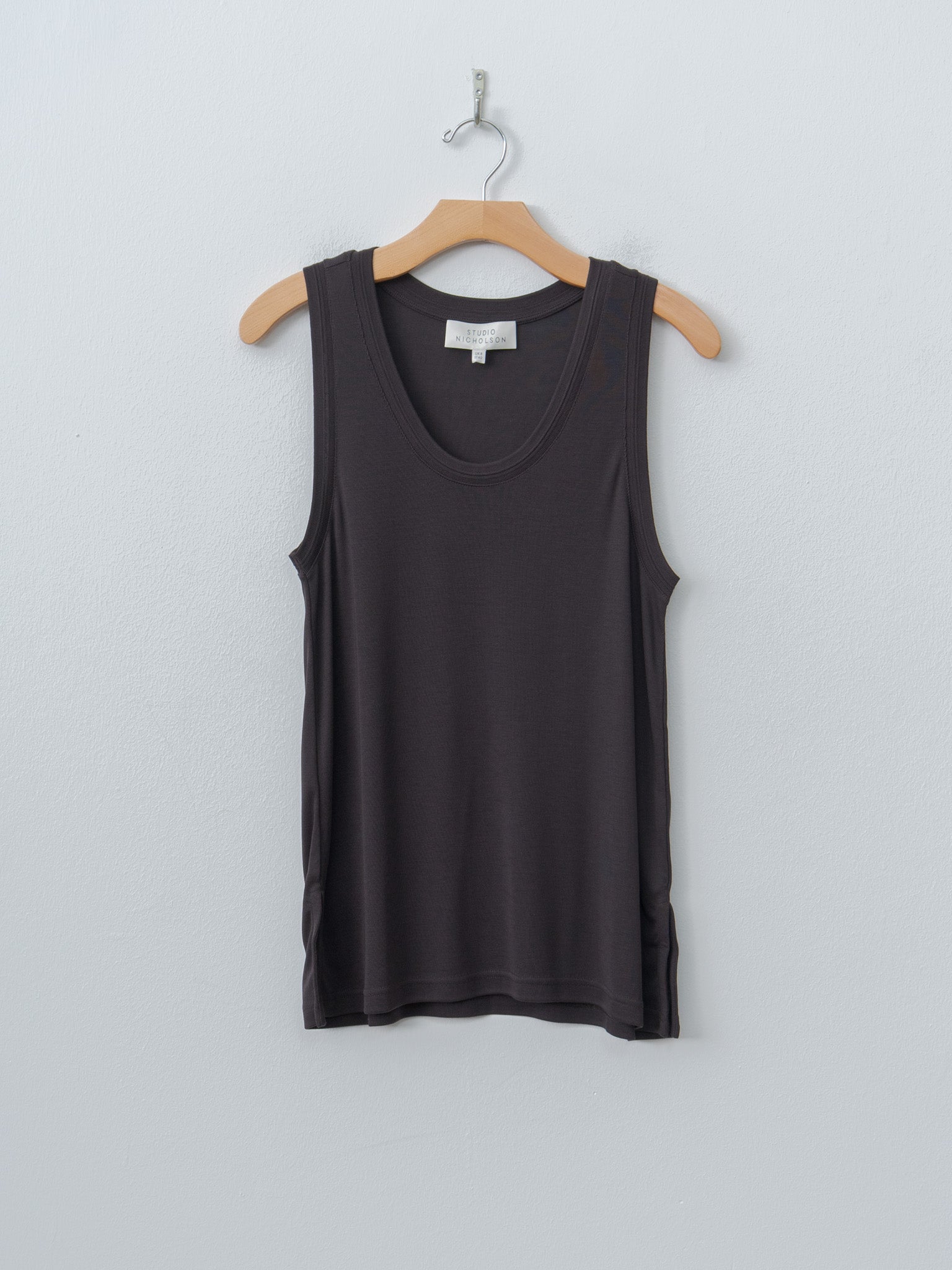 Namu Shop - Studio Nicholson VOTAN Tank - Black Grape