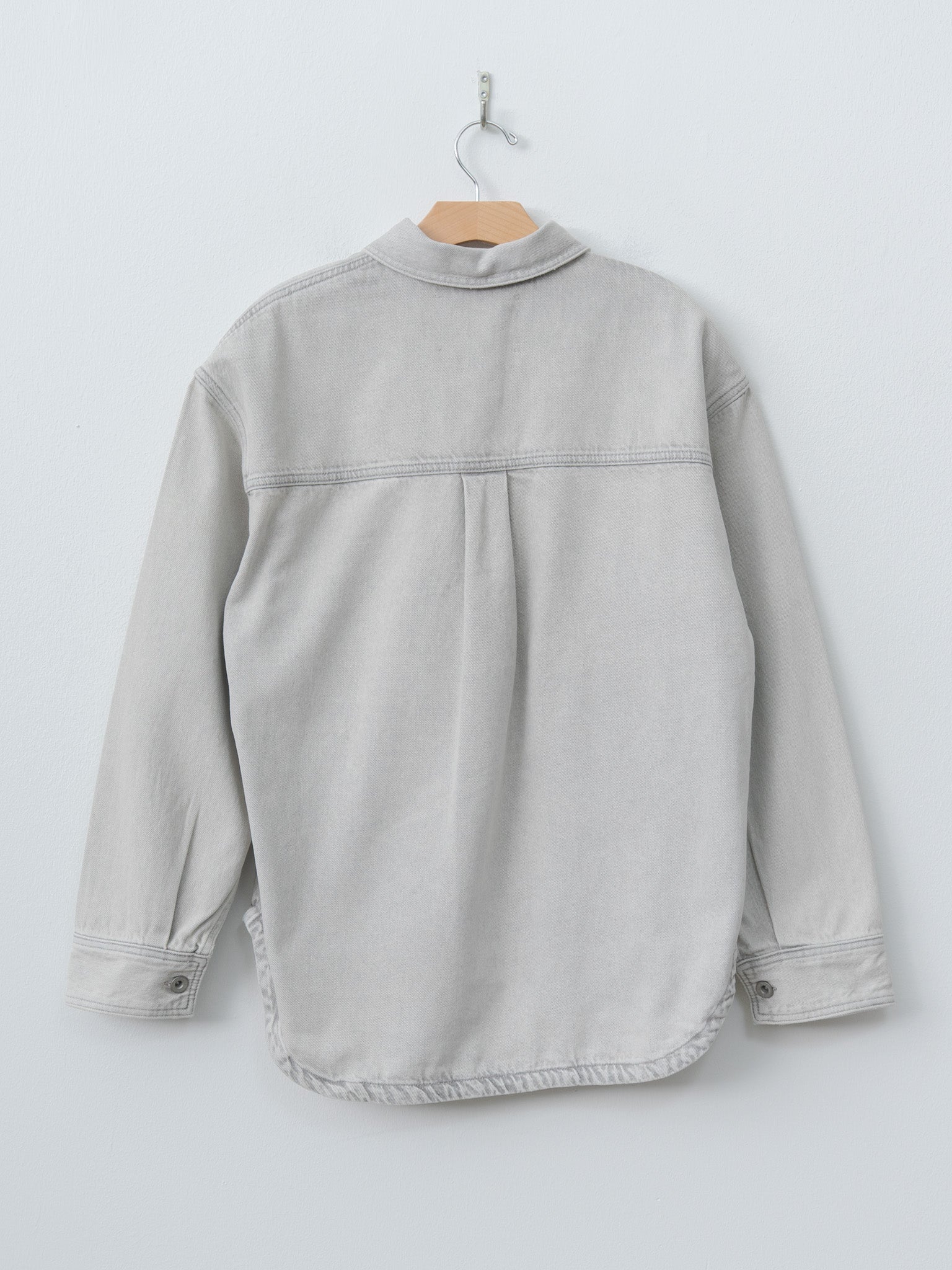 Namu Shop - Studio Nicholson PASO Denim Overshirt - Pumice